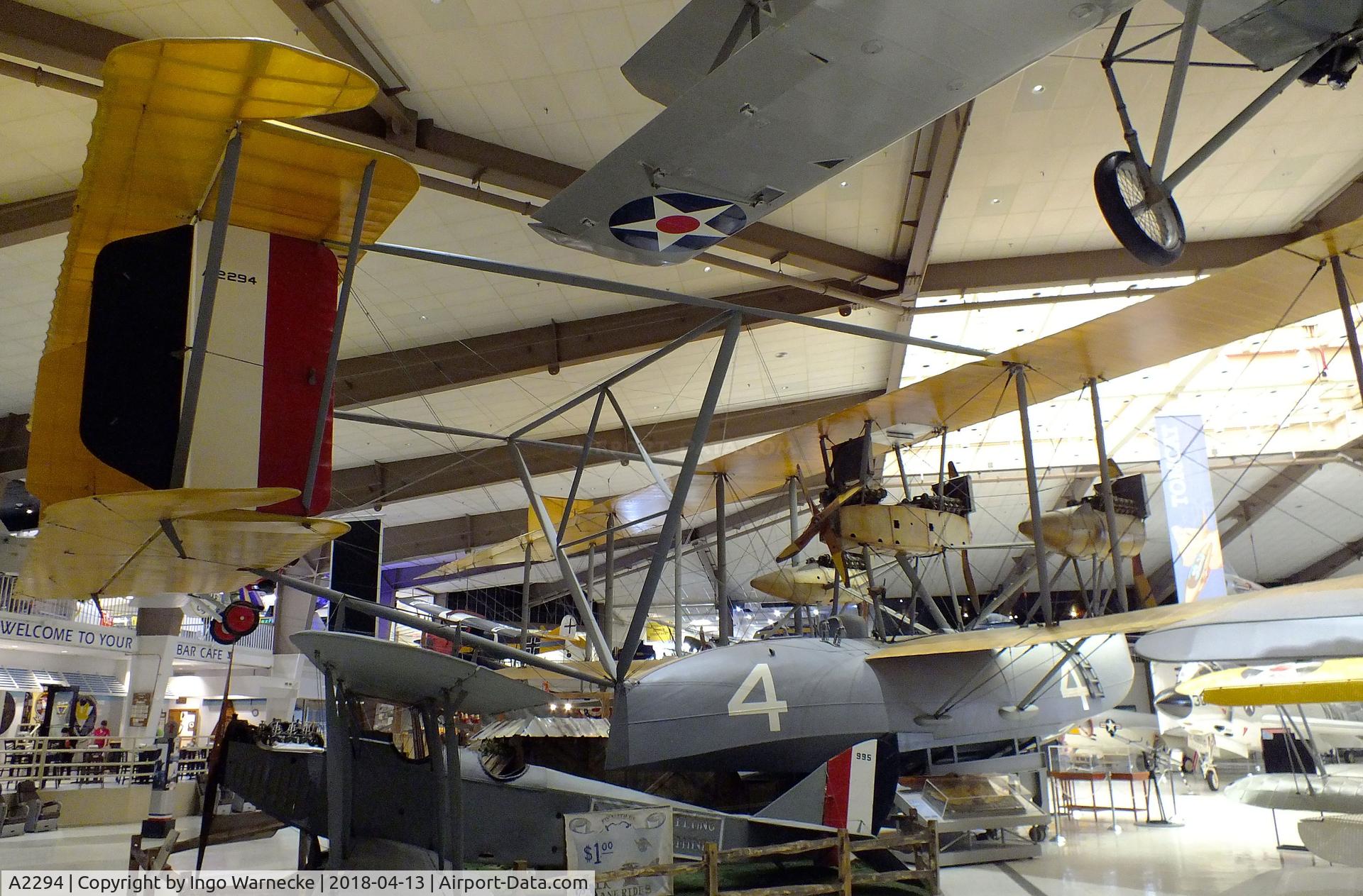 A2294, 1919 Curtiss NC.4 C/N Not found A2294, Curtiss NC-4 at the NMNA, Pensacola
