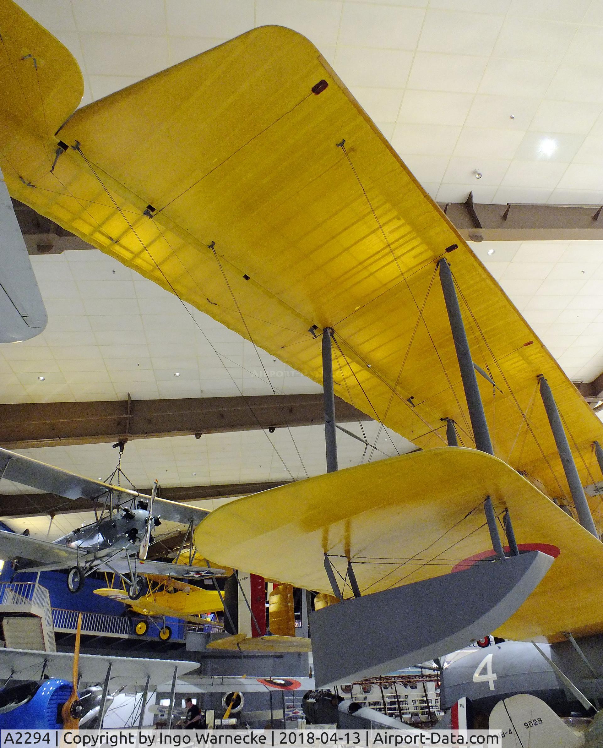 A2294, 1919 Curtiss NC.4 C/N Not found A2294, Curtiss NC-4 at the NMNA, Pensacola
