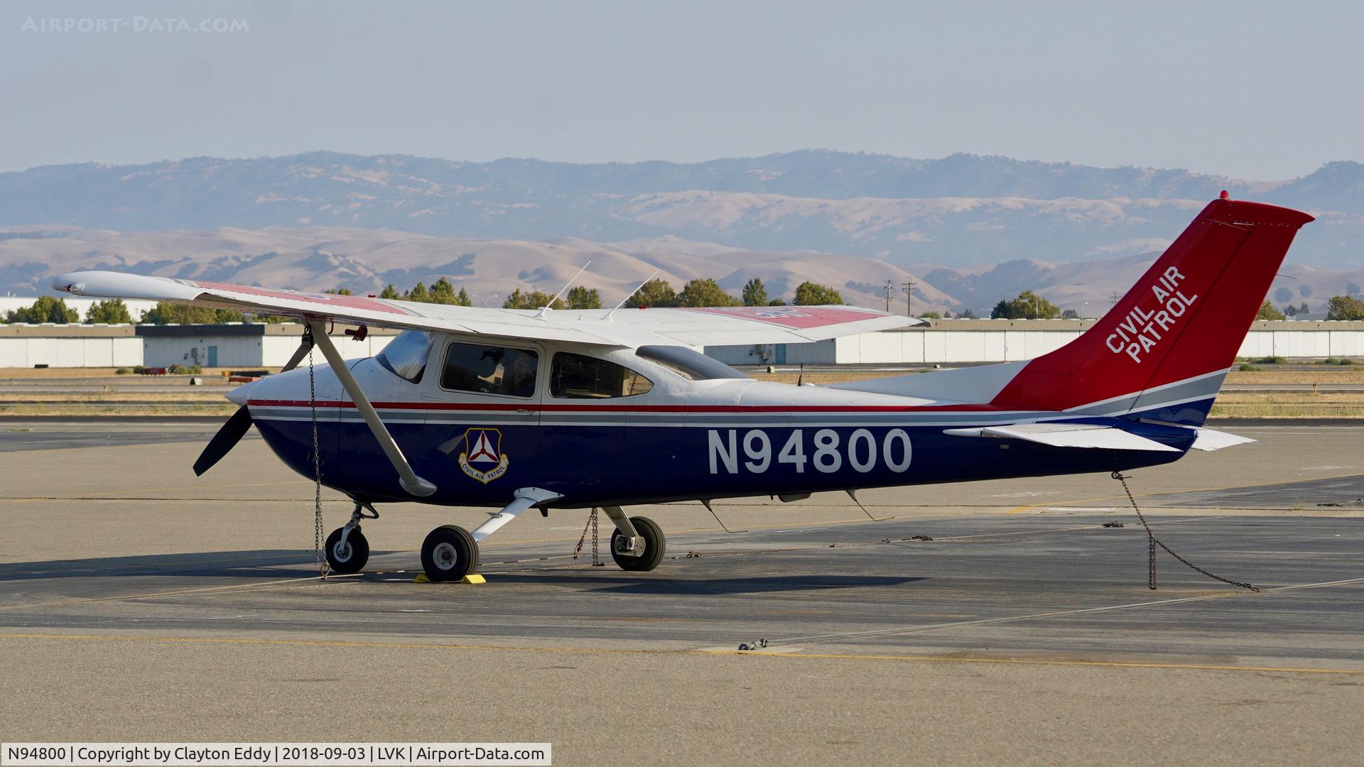 N94800, 1978 Cessna 182Q Skylane C/N 18266512, Livermore Airport California 2018.