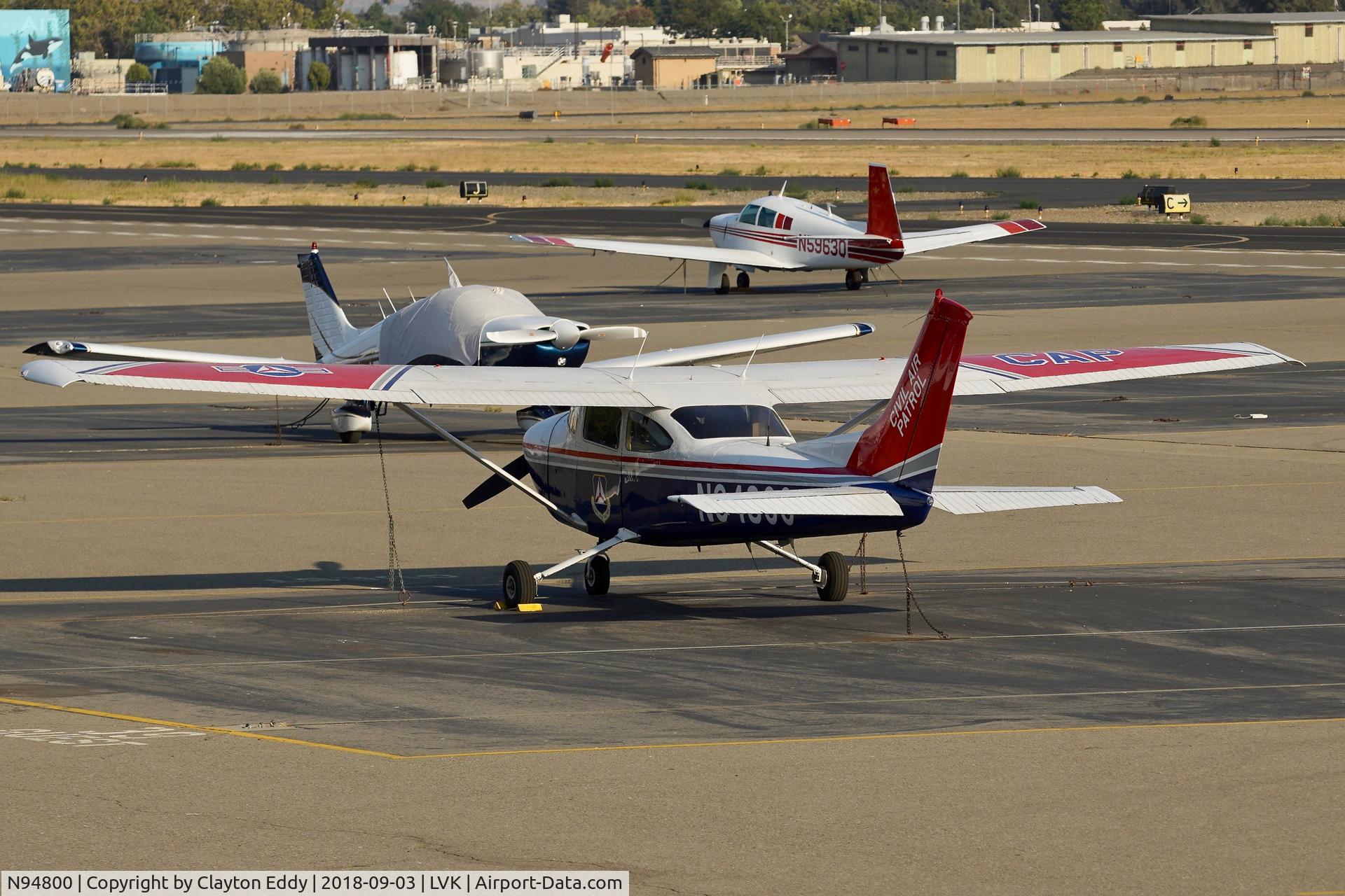 N94800, 1978 Cessna 182Q Skylane C/N 18266512, Livermore Airport California 2018.