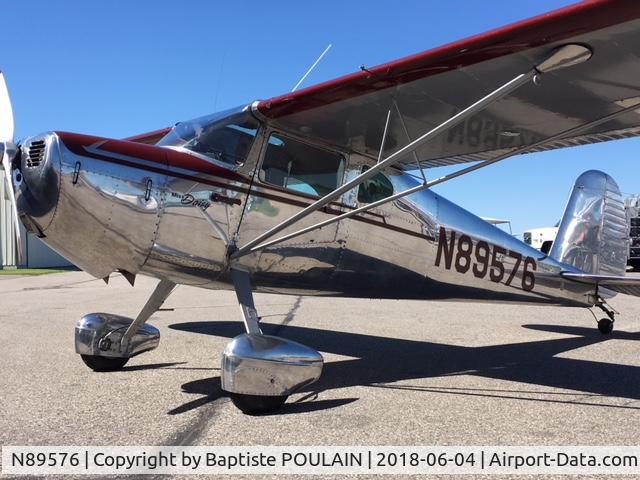 N89576, 1946 Cessna 140 C/N 8619, Based in Dijon-Darois FRANCE