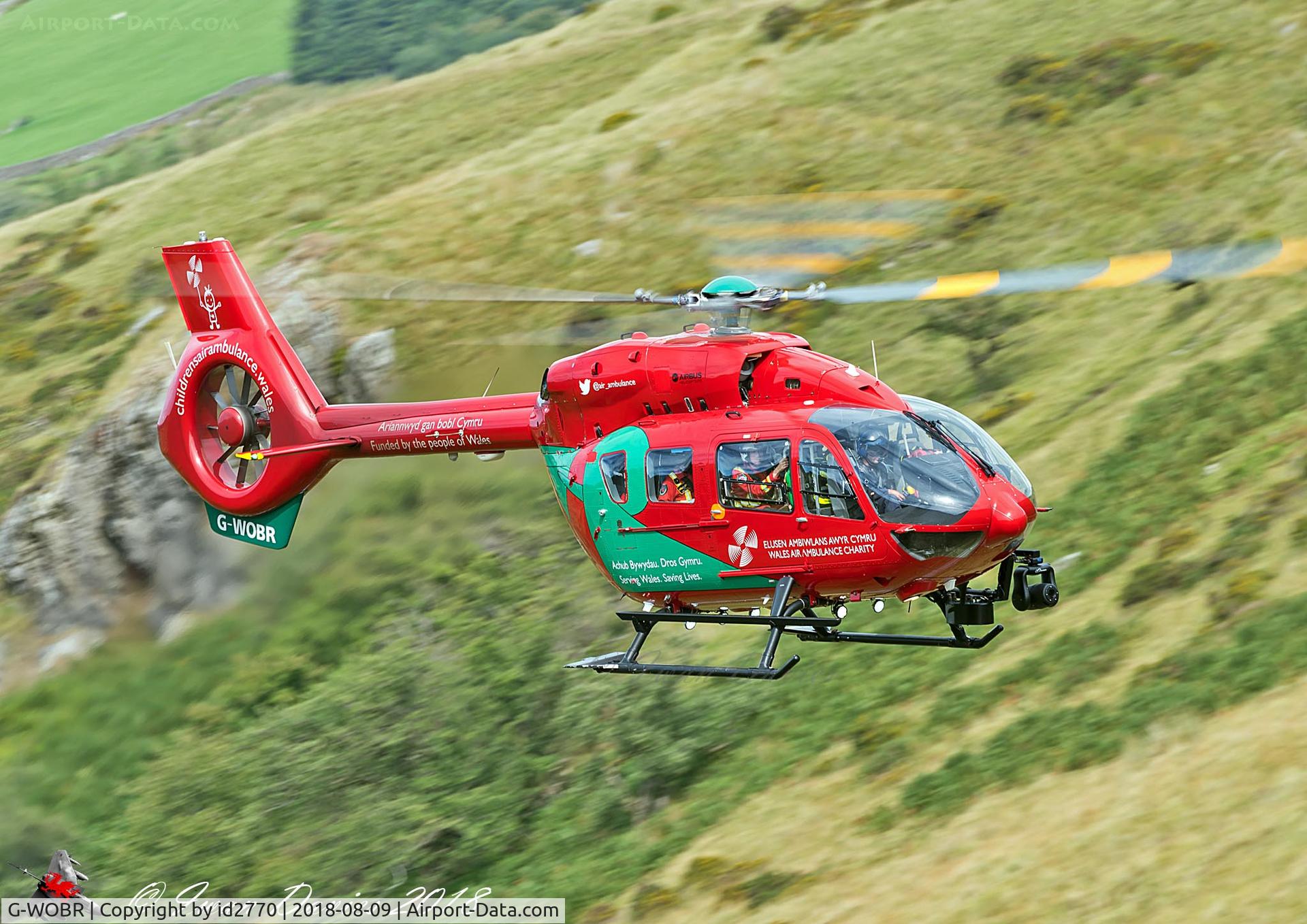 G-WOBR, 2016 Airbus Helicopters H-145 (BK-117D-2) C/N 20116, Wales Air Ambulance