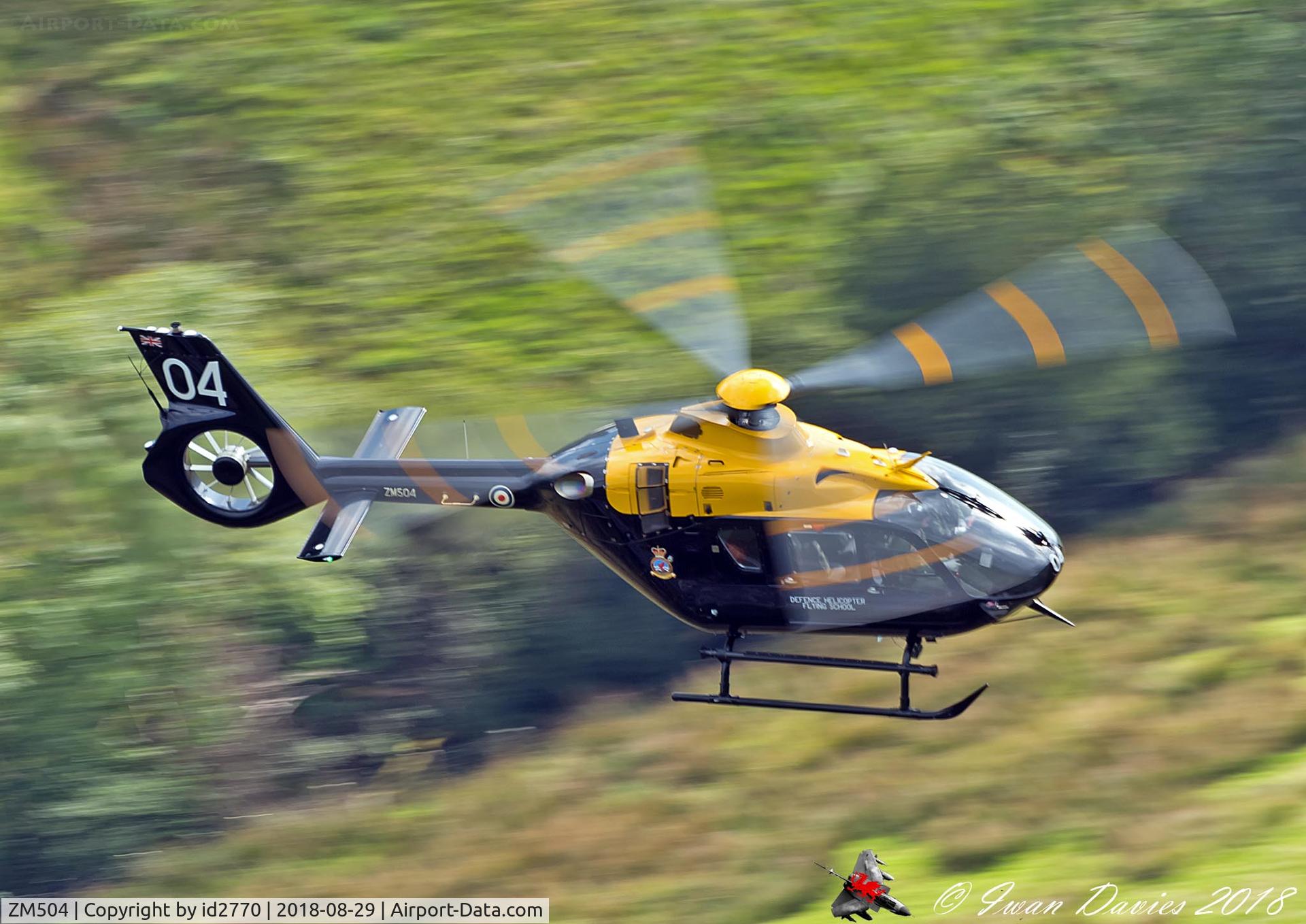 ZM504, 2016 Airbus Helicopters Juno HT.1 (EC-135T-3H) C/N 2001, RAF Shawbury Juno