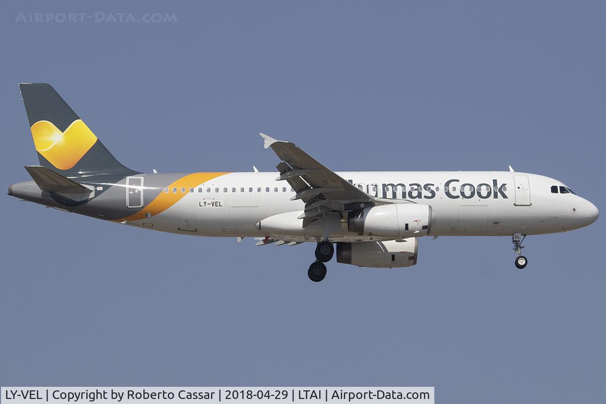 LY-VEL, 2003 Airbus A320-232 C/N 1998, Antalya