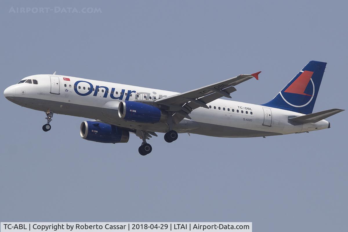 TC-ABL, 2001 Airbus A320-214 C/N 1390, Antalya