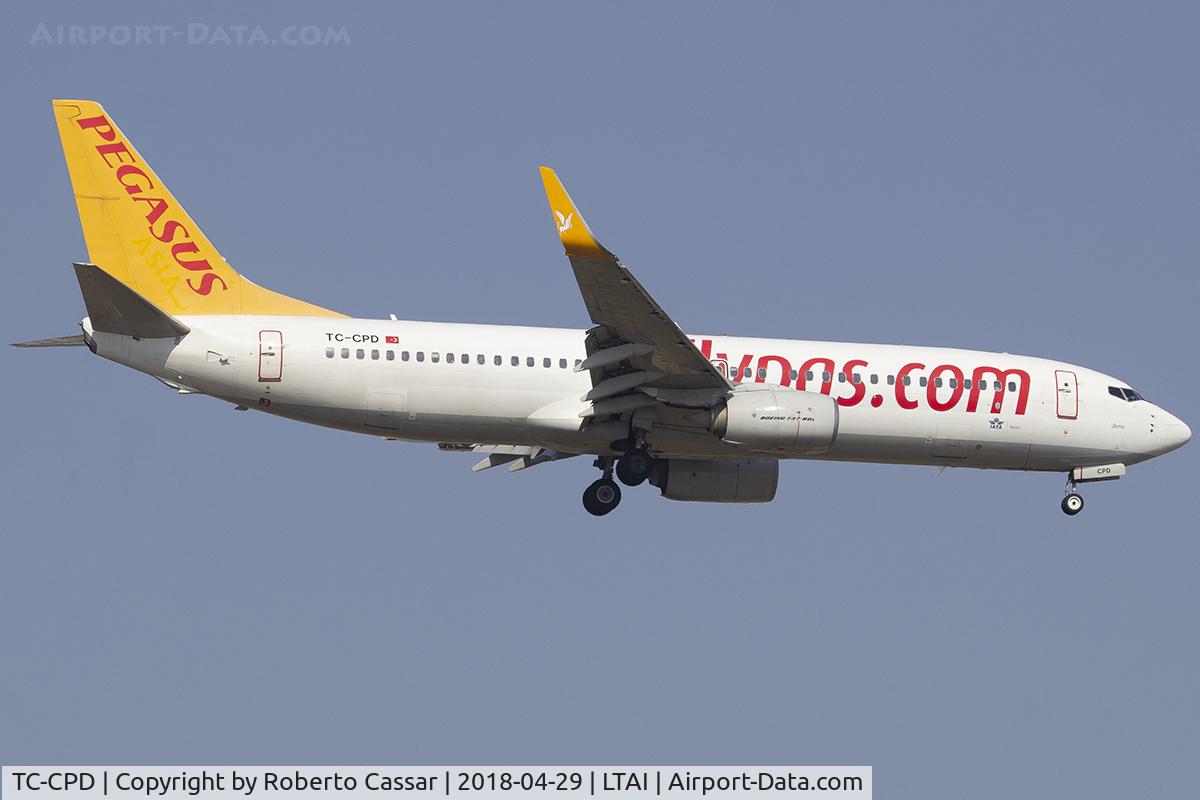TC-CPD, 2012 Boeing 737-82R C/N 40726, Antalya