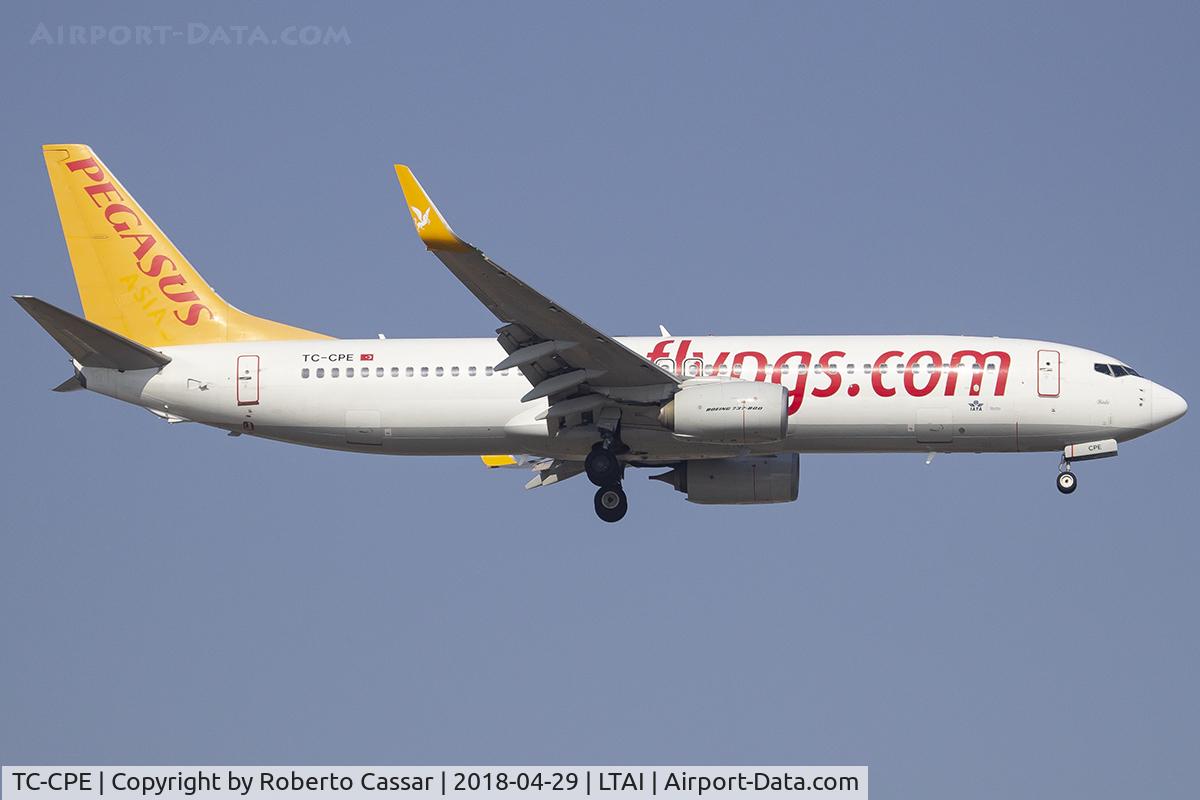 TC-CPE, 2012 Boeing 737-82R C/N 38178, Antalya