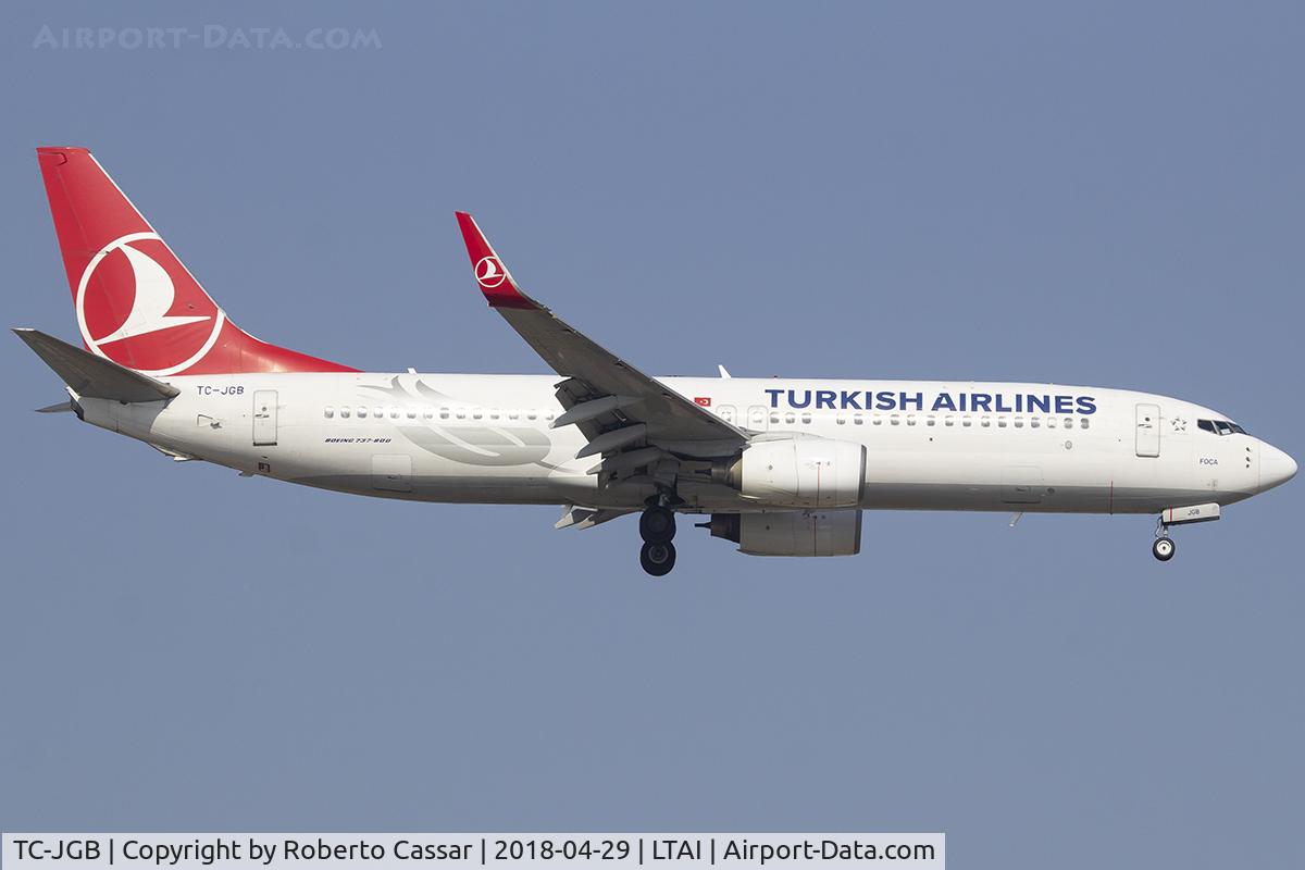 TC-JGB, 2000 Boeing 737-8F2 C/N 29786, Antalya