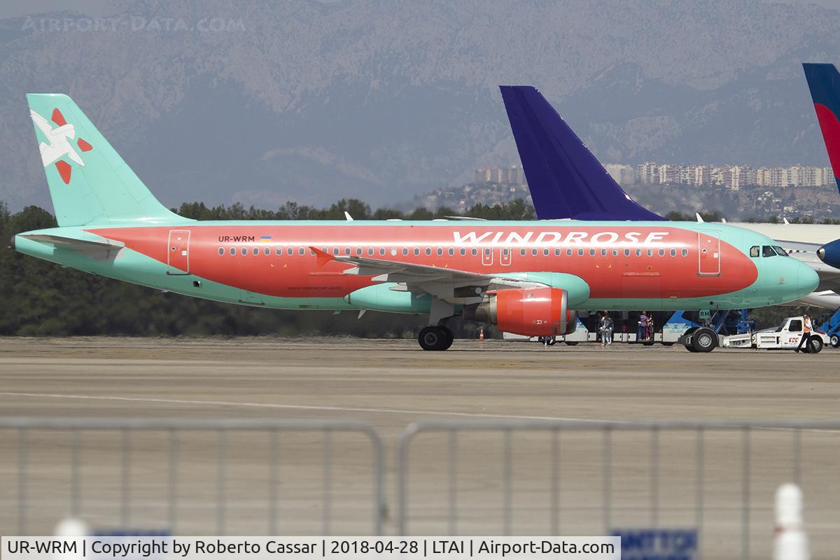 UR-WRM, 1996 Airbus A320-212 C/N 645, Antalya