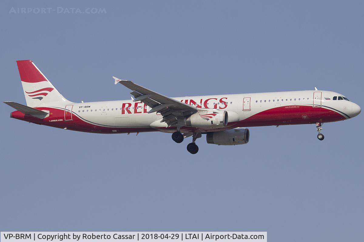 VP-BRM, 1998 Airbus A321-231 C/N 802, Antalya