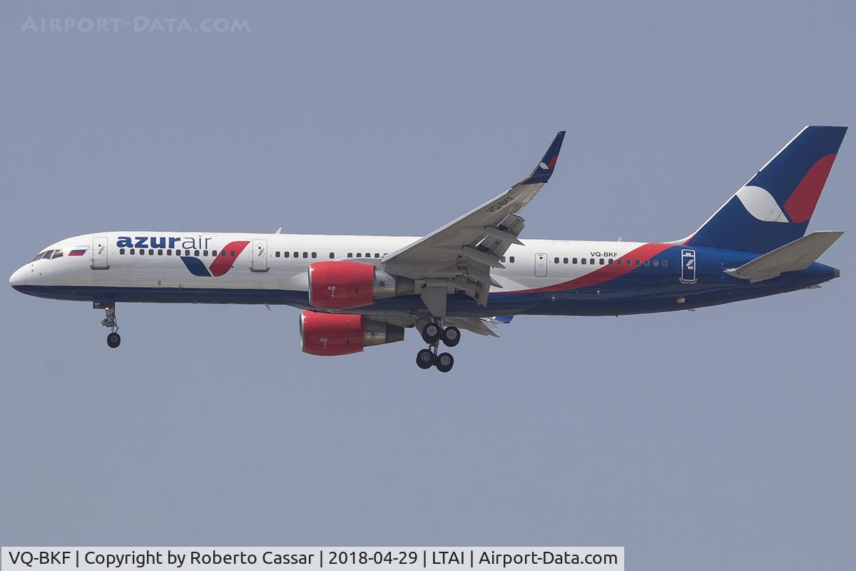 VQ-BKF, 1993 Boeing 757-2Q8 C/N 26268, Antalya