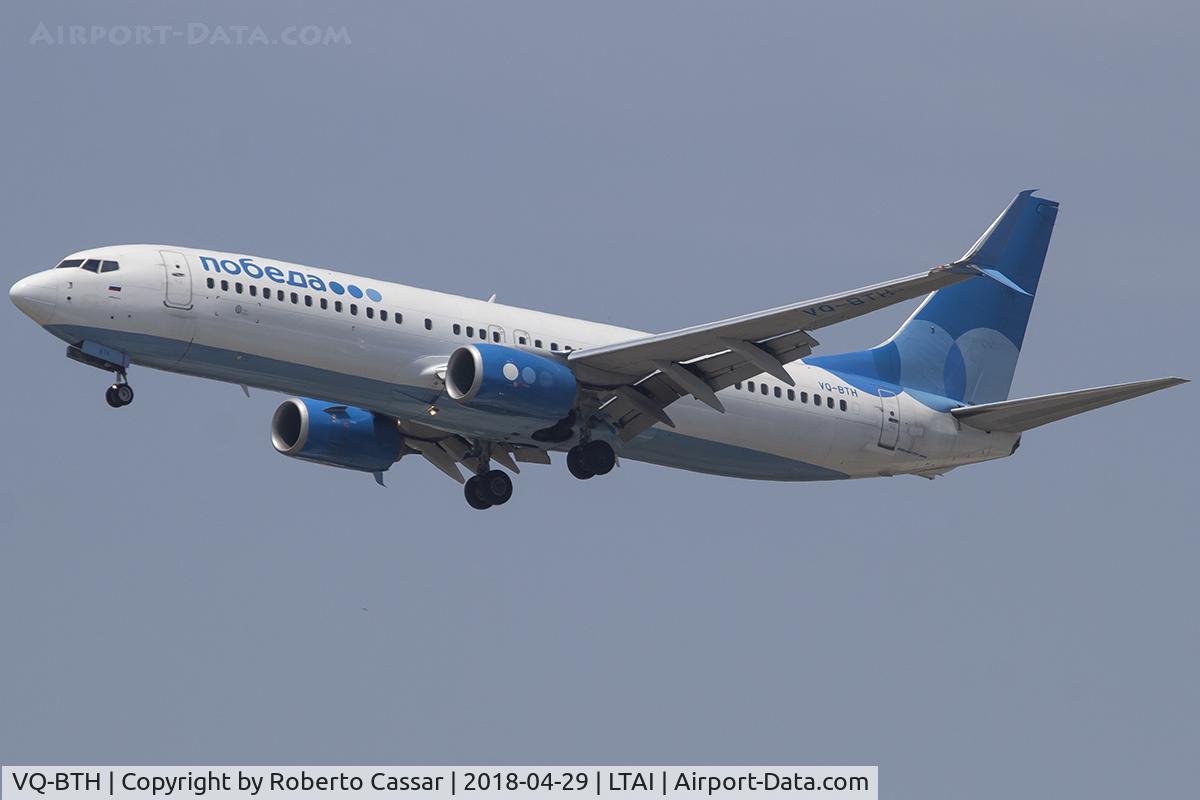 VQ-BTH, 2014 Boeing 737-8LJ C/N 39947, Antalya