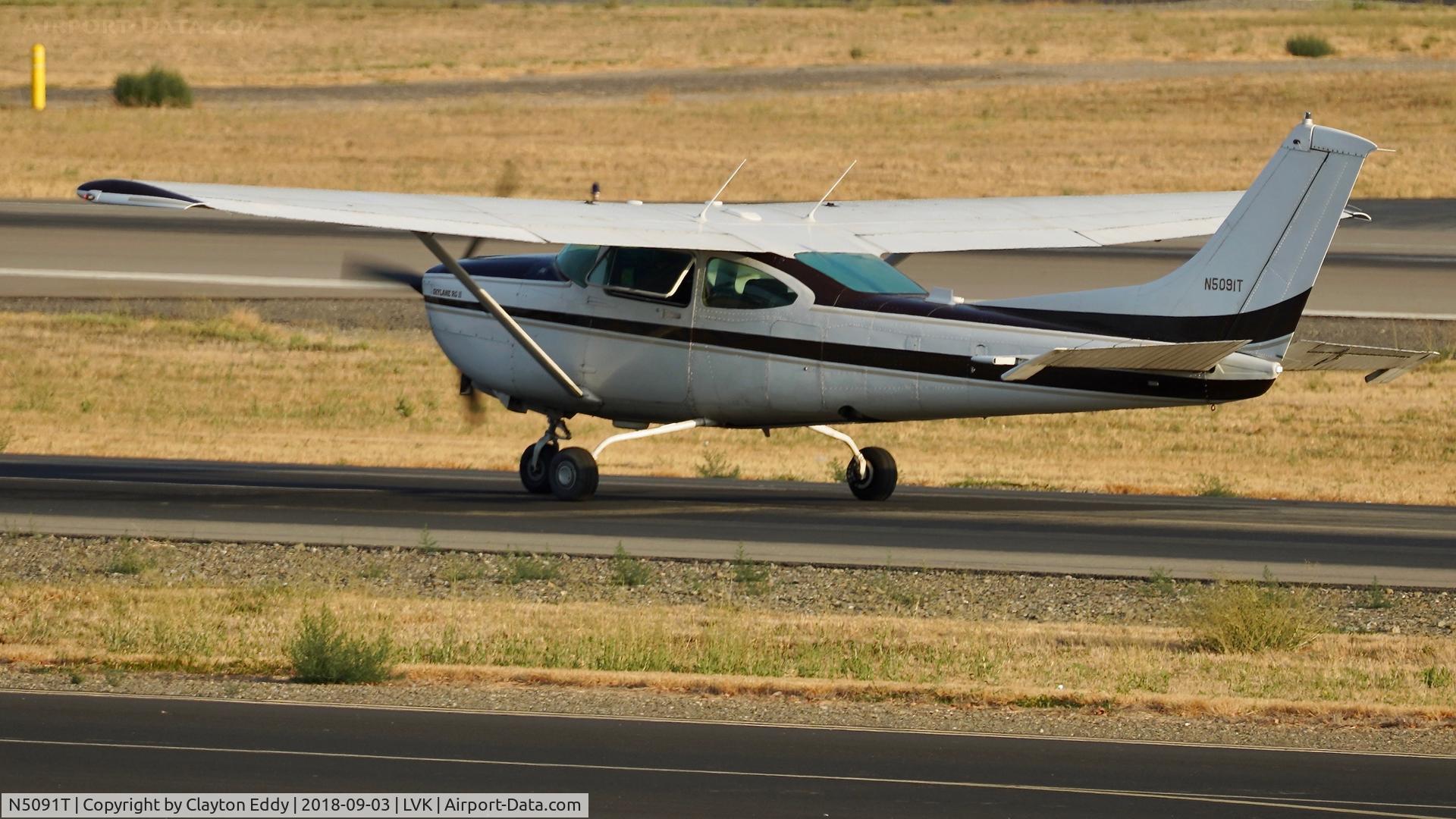 N5091T, 1981 Cessna TR182 Turbo Skylane RG C/N R18201814, Livermore Airport California 2018.