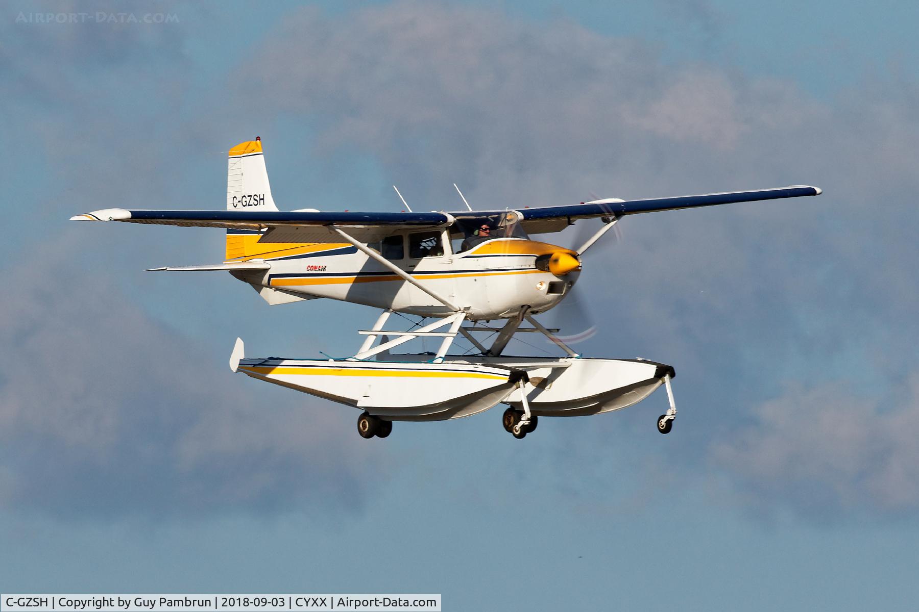 C-GZSH, 1978 Cessna A185F Skywagon 185 C/N 18503482, Landing