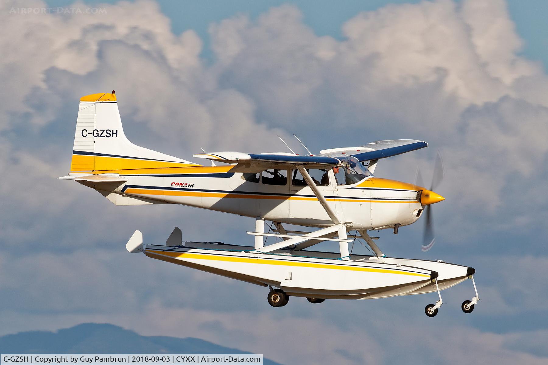 C-GZSH, 1978 Cessna A185F Skywagon 185 C/N 18503482, Landing