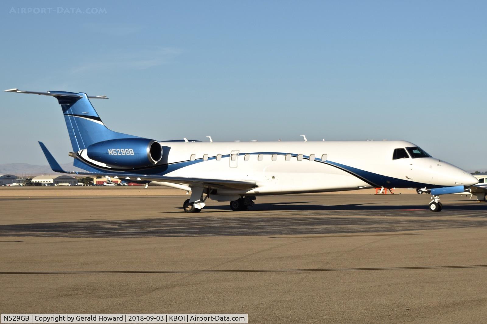 N529GB, 2007 Embraer EMB-135BJ Legacy C/N 14500994, Parked on the north GA ramp.