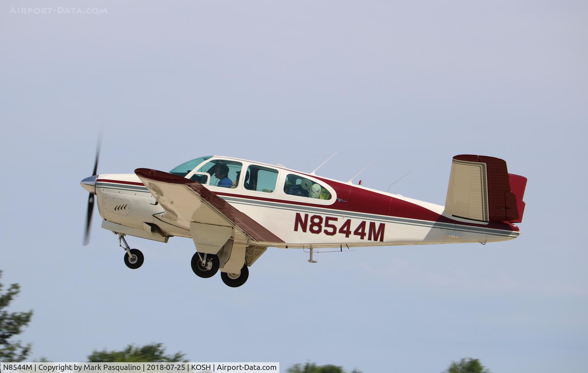 N8544M, 1963 Beech P35 Bonanza C/N D-7203, Beech P35
