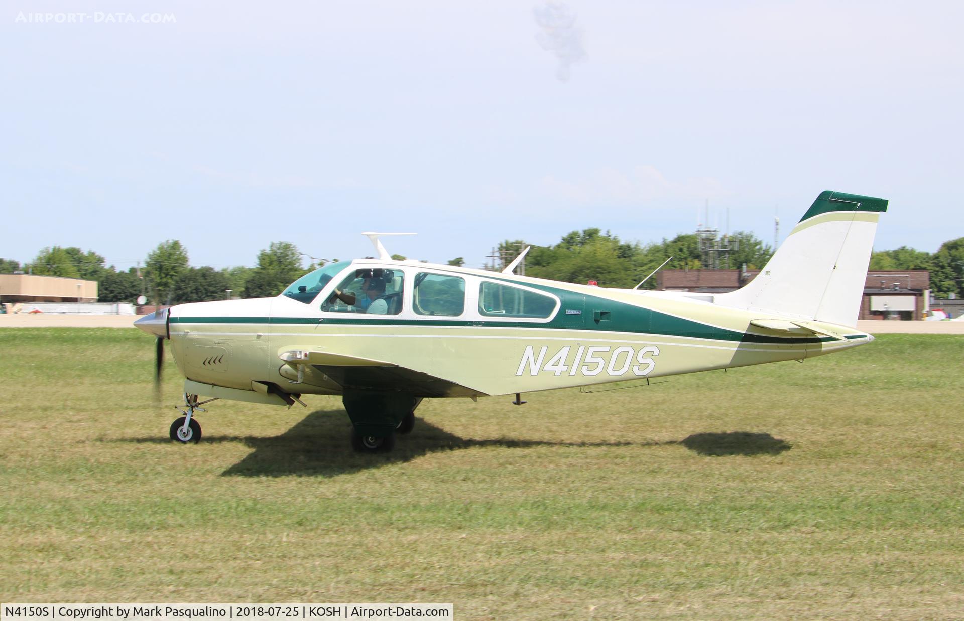 N4150S, 1975 Beech F33A Bonanza C/N CE-566, Beech F33A