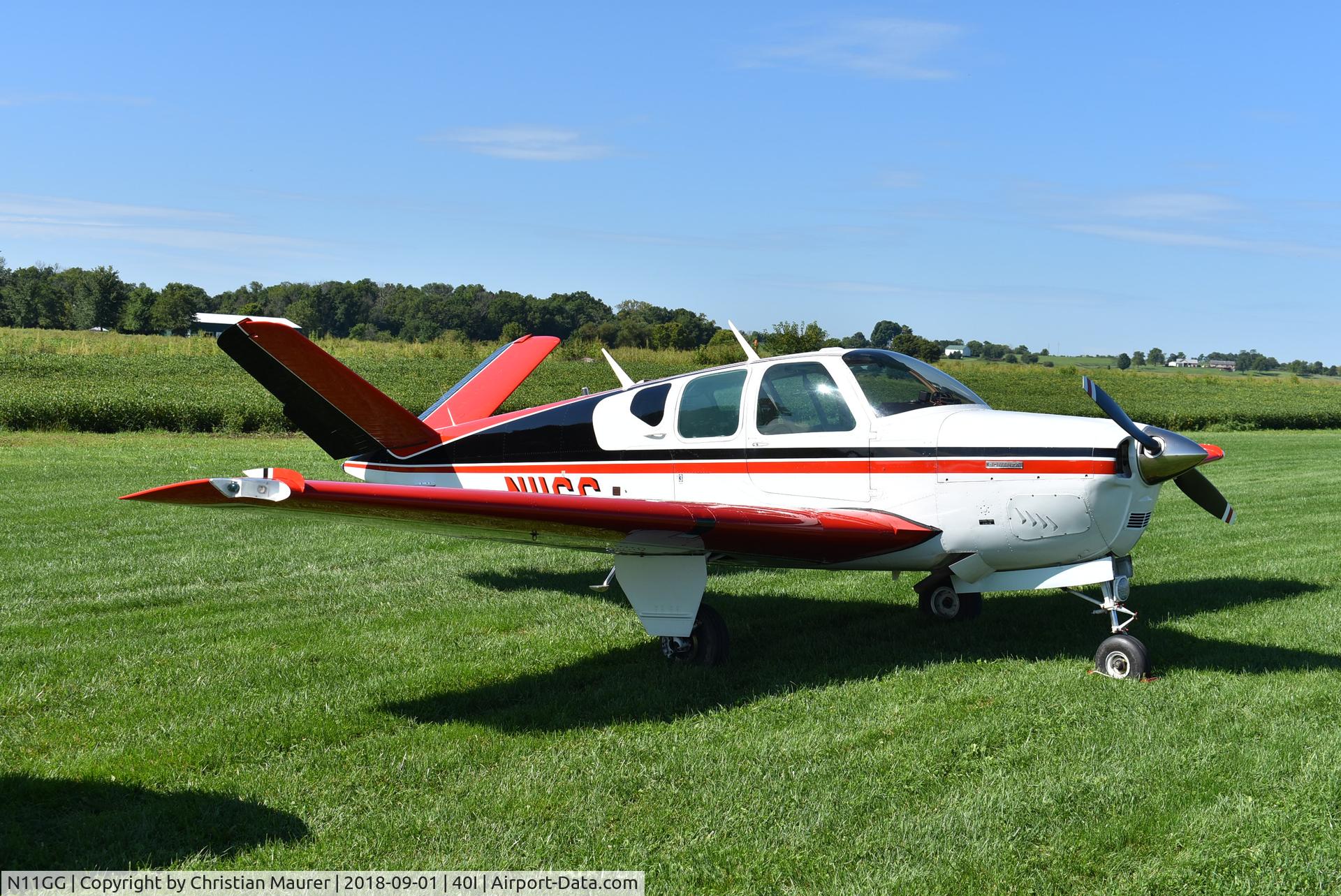 N11GG, 1959 Beech M35 Bonanza C/N D-6184, Beech M35