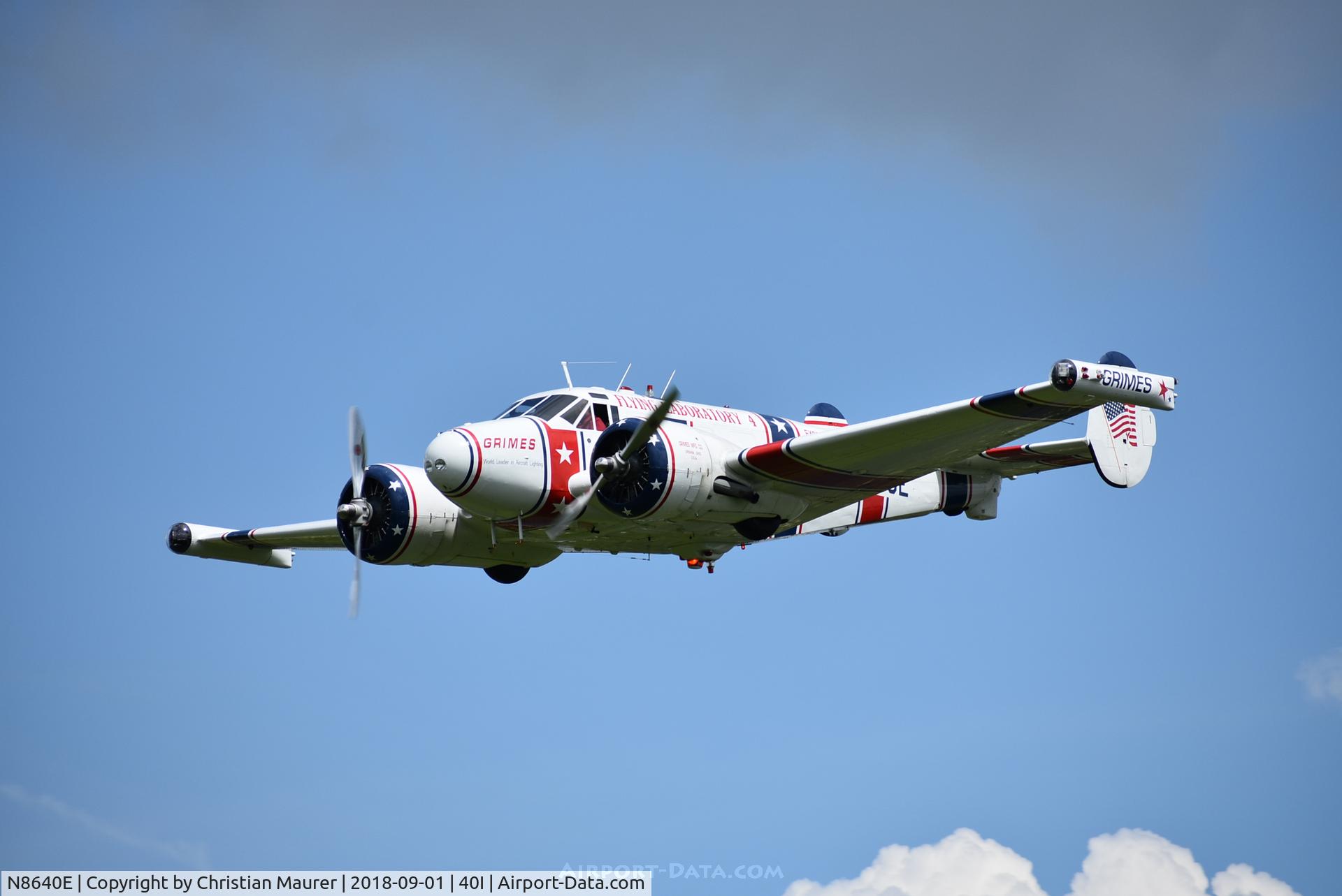 N8640E, Beech C-45H Expeditor C/N AF-510, Grimes Beech C-45H