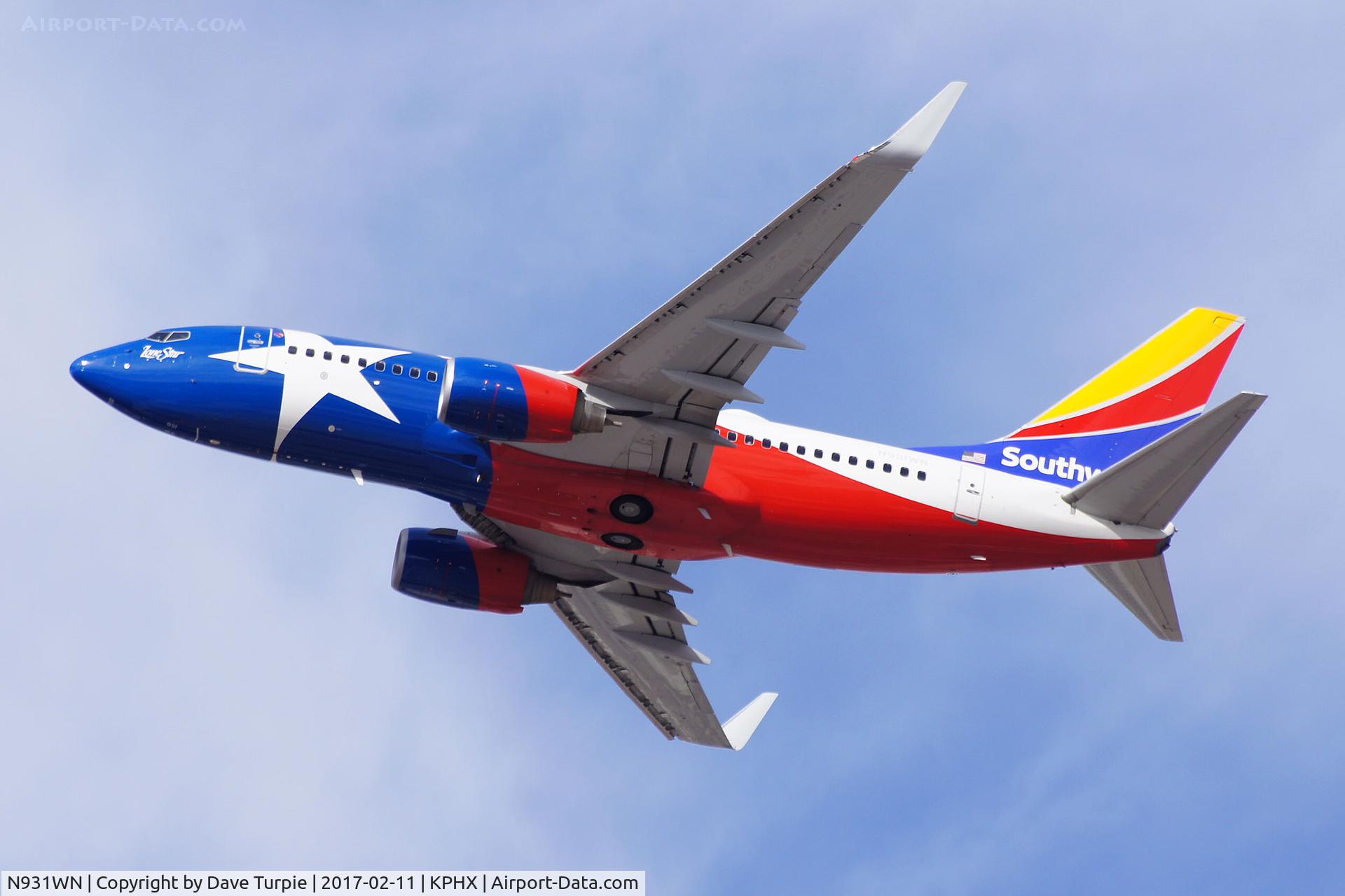 N931WN, 2009 Boeing 737-7H4 C/N 36637, No comment.