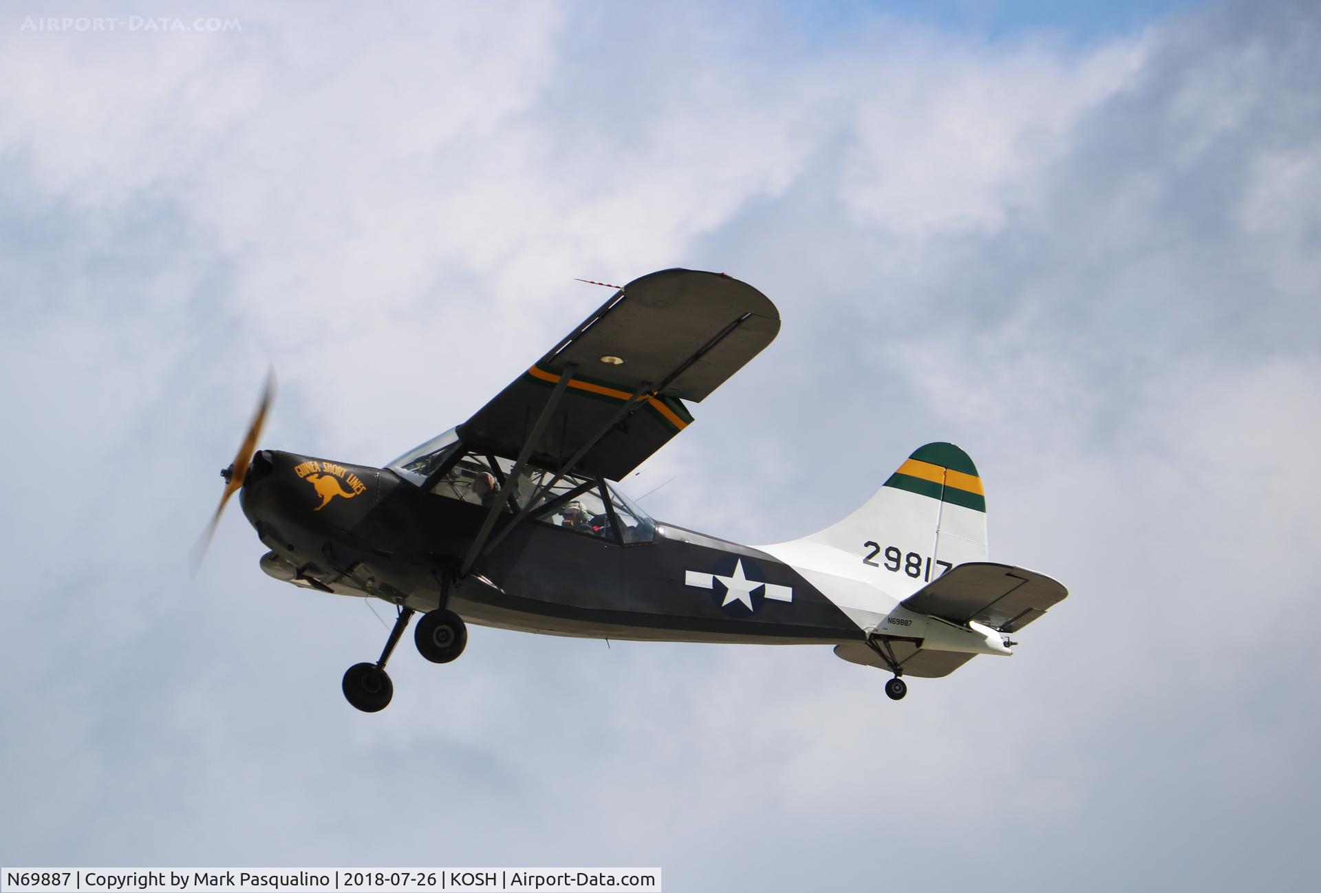 N69887, 1943 Stinson L-5 Sentinel C/N 76-419, Stinson L-5