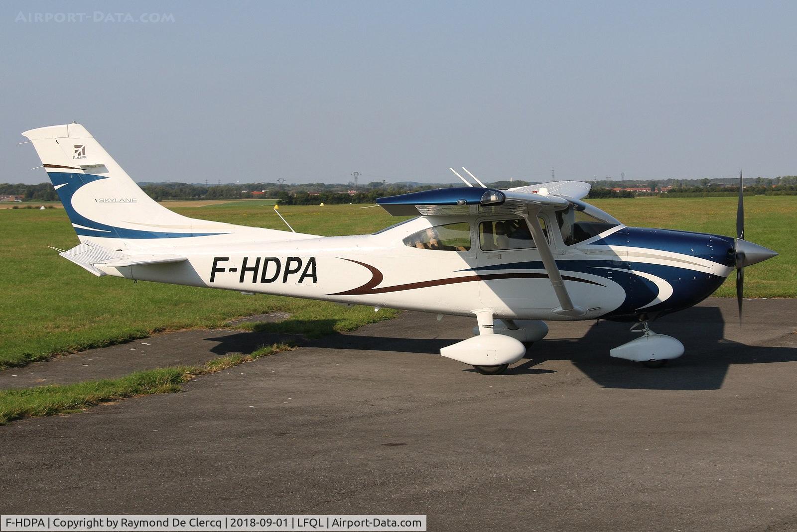 F-HDPA, 2009 Cessna 182T Skylane Skylane C/N 18282166, At Lens.
