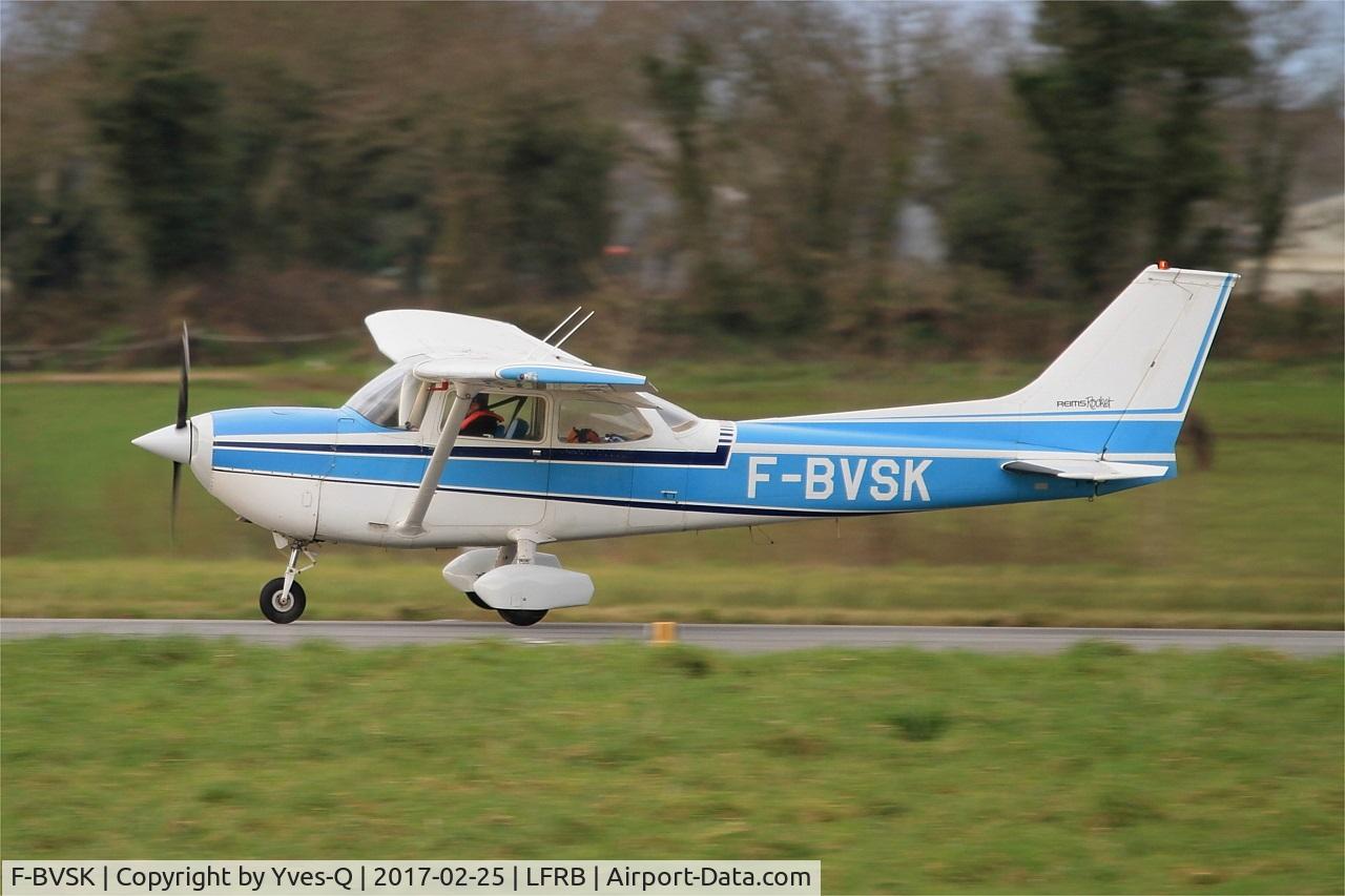 F-BVSK, Reims FR172J Rocket C/N 0511, Reims FR172J Rocket, Landing rwy 25L, Brest-Bretagne Airport (LFRB-BES)