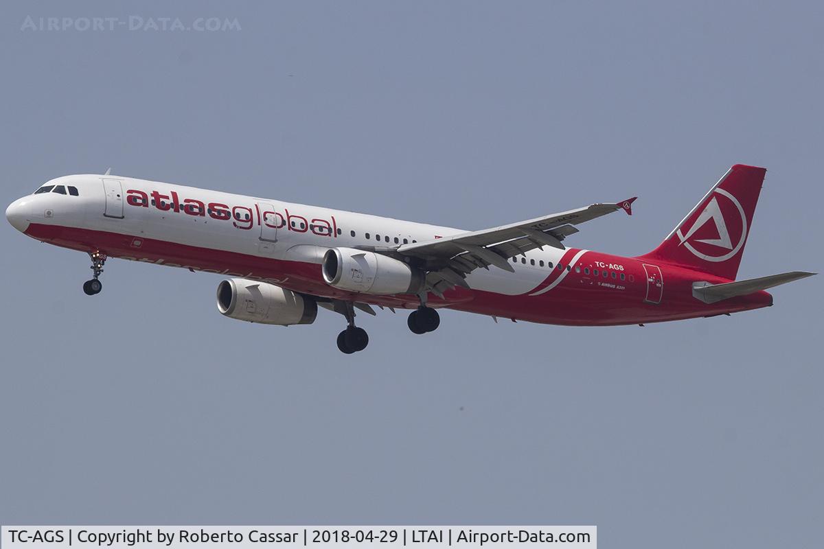 TC-AGS, 1999 Airbus A321-231 C/N 1008, Antalya