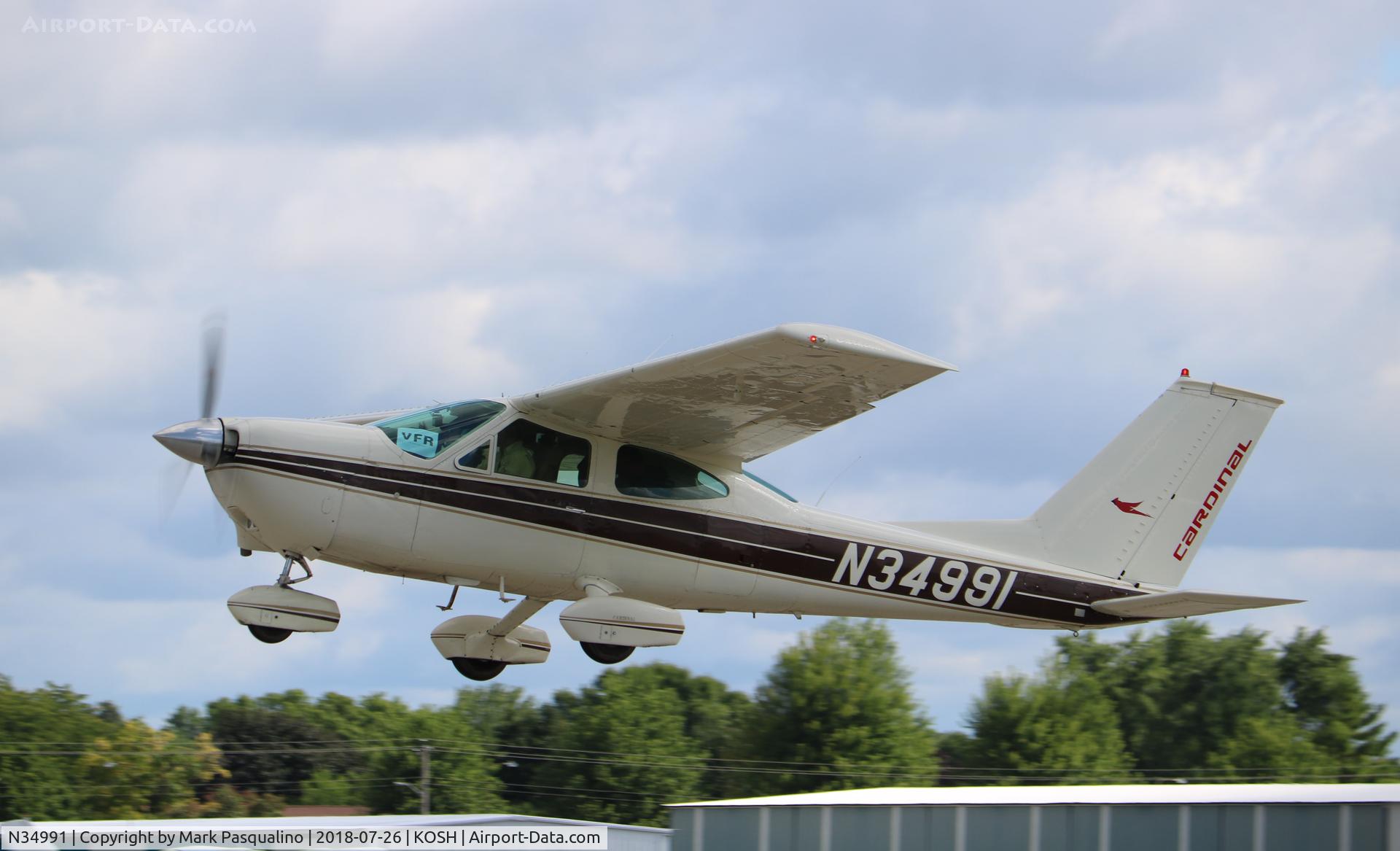 N34991, 1974 Cessna 177B Cardinal C/N 17702142, Cessna 177B