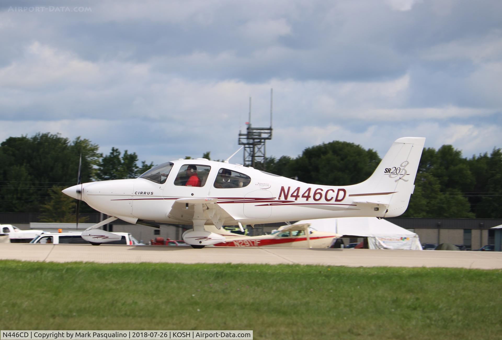 N446CD, 2004 Cirrus SR20 G2 C/N 1446, Cirrus SR20
