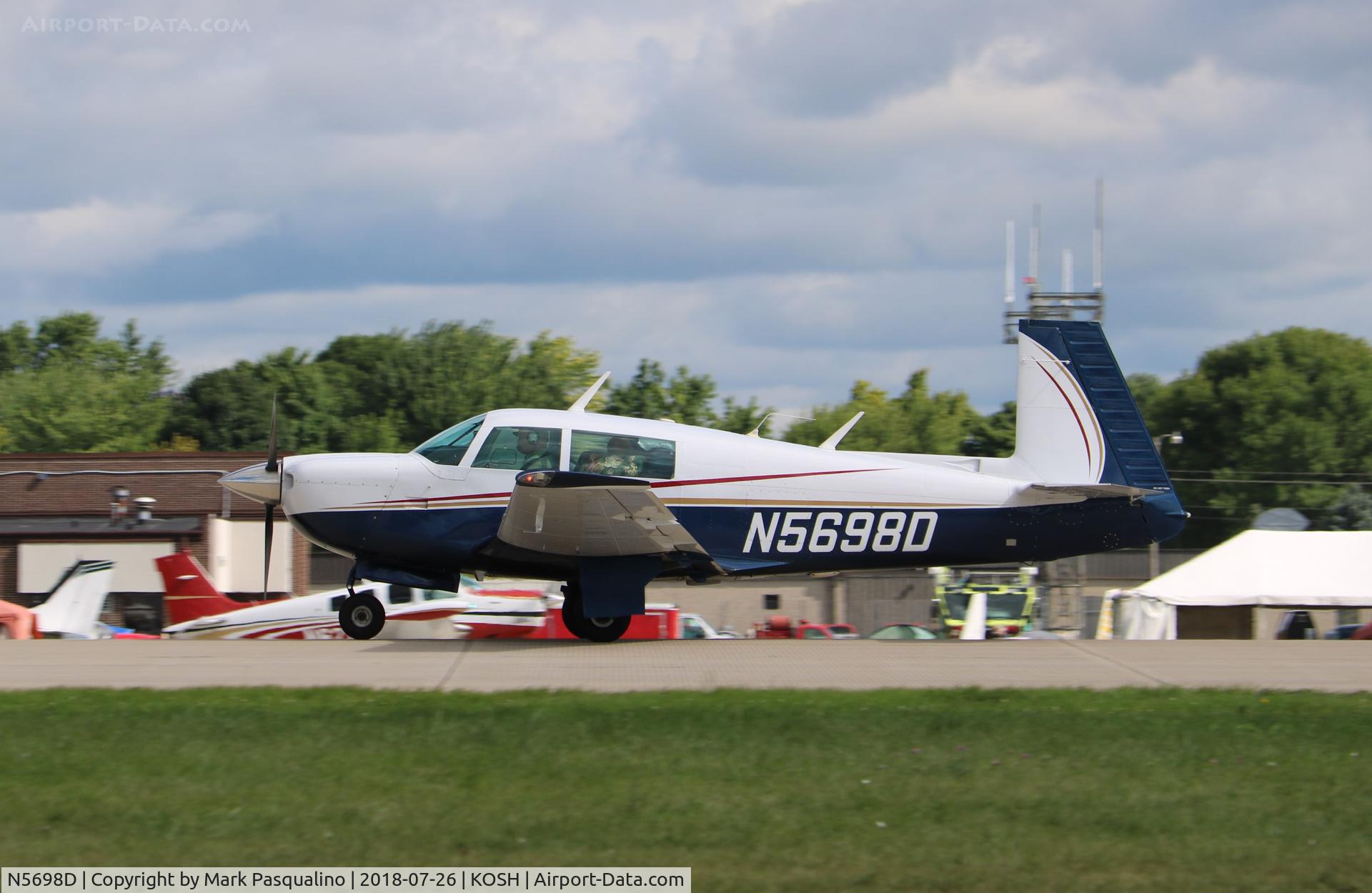N5698D, 1983 Mooney M20J 201 C/N 24-1414, Mooney M20J
