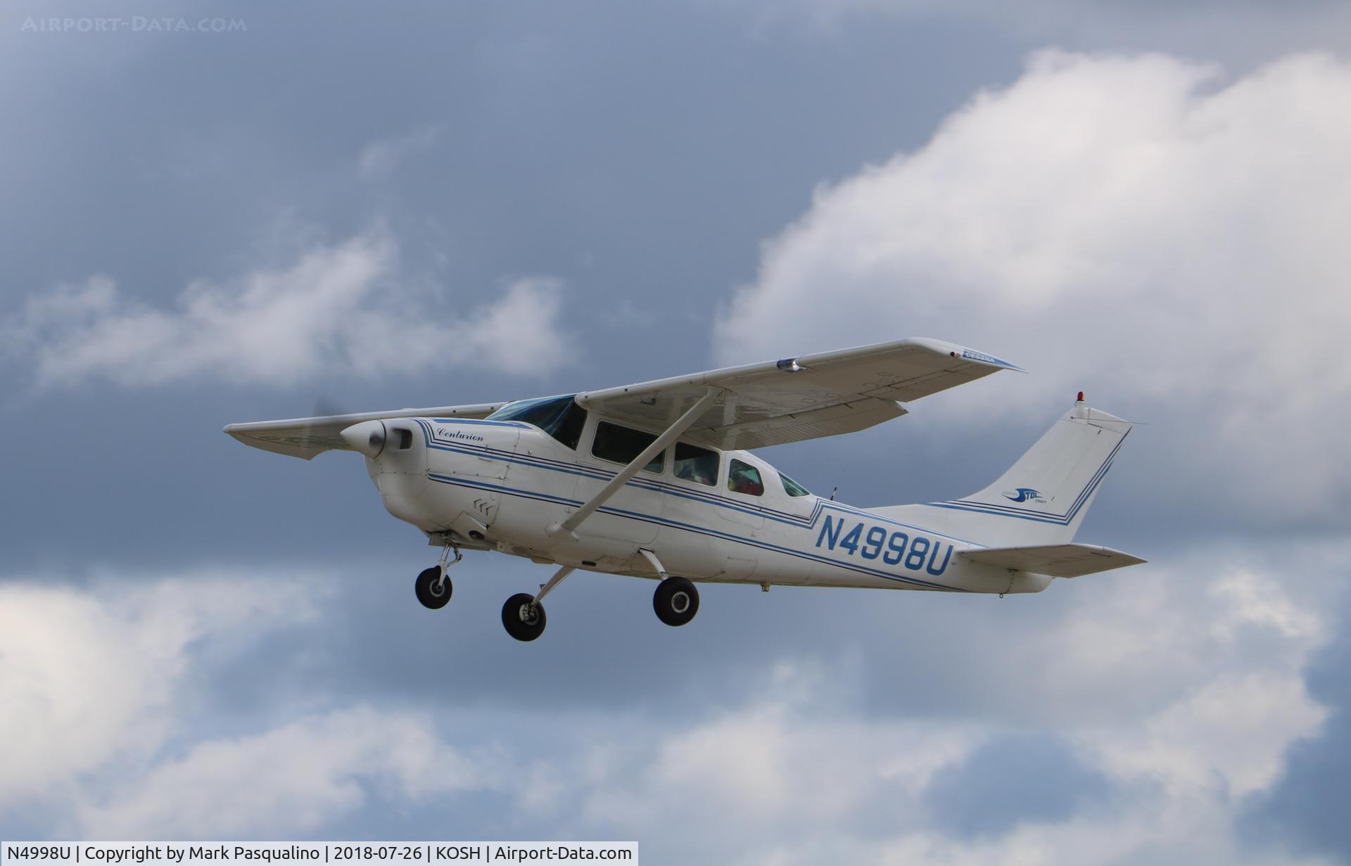 N4998U, 1965 Cessna 210E Centurion C/N 21058698, Cessna 210E