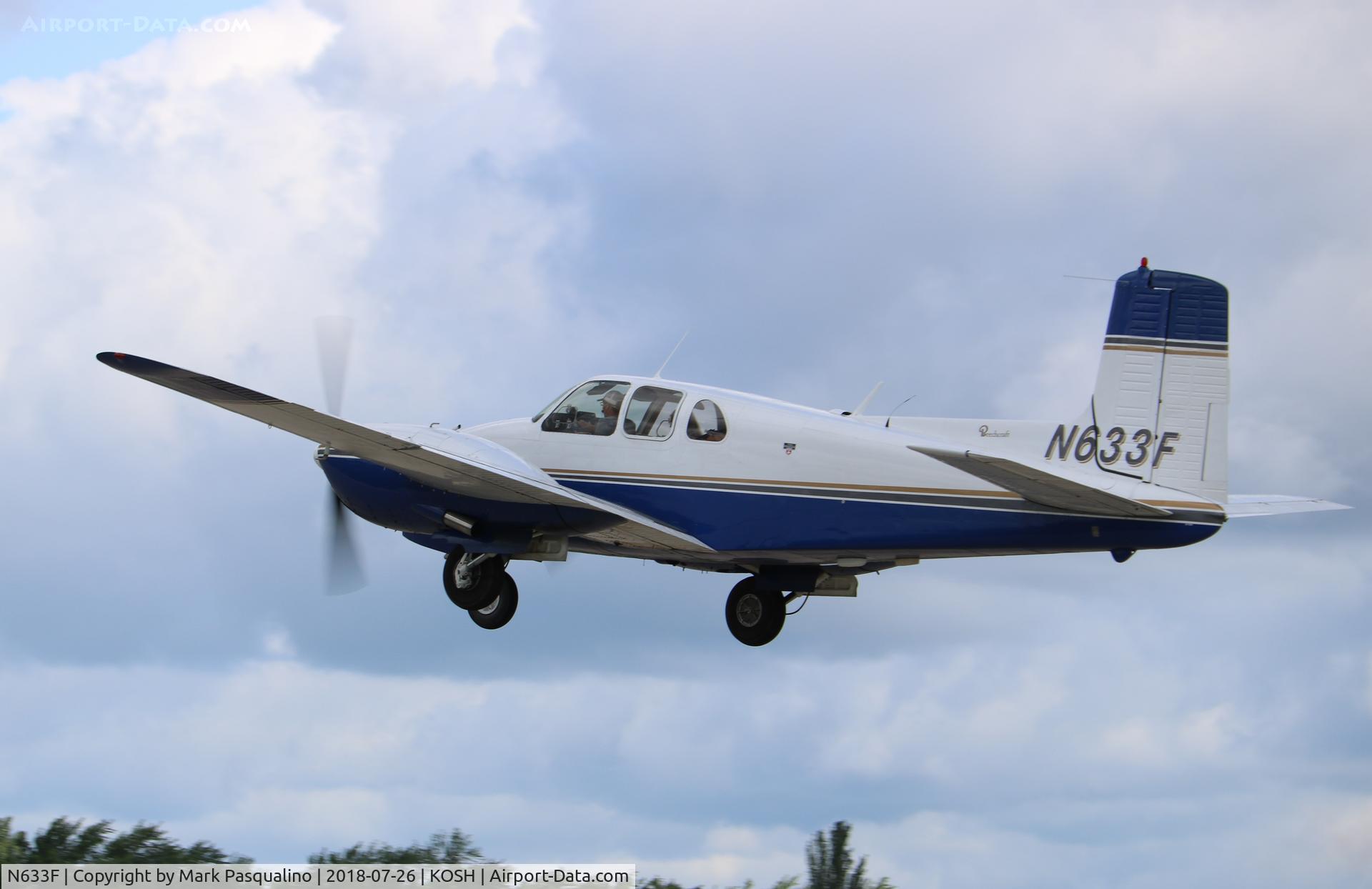 N633F, 1954 Beech B50 C/N CH-70, Beech B50