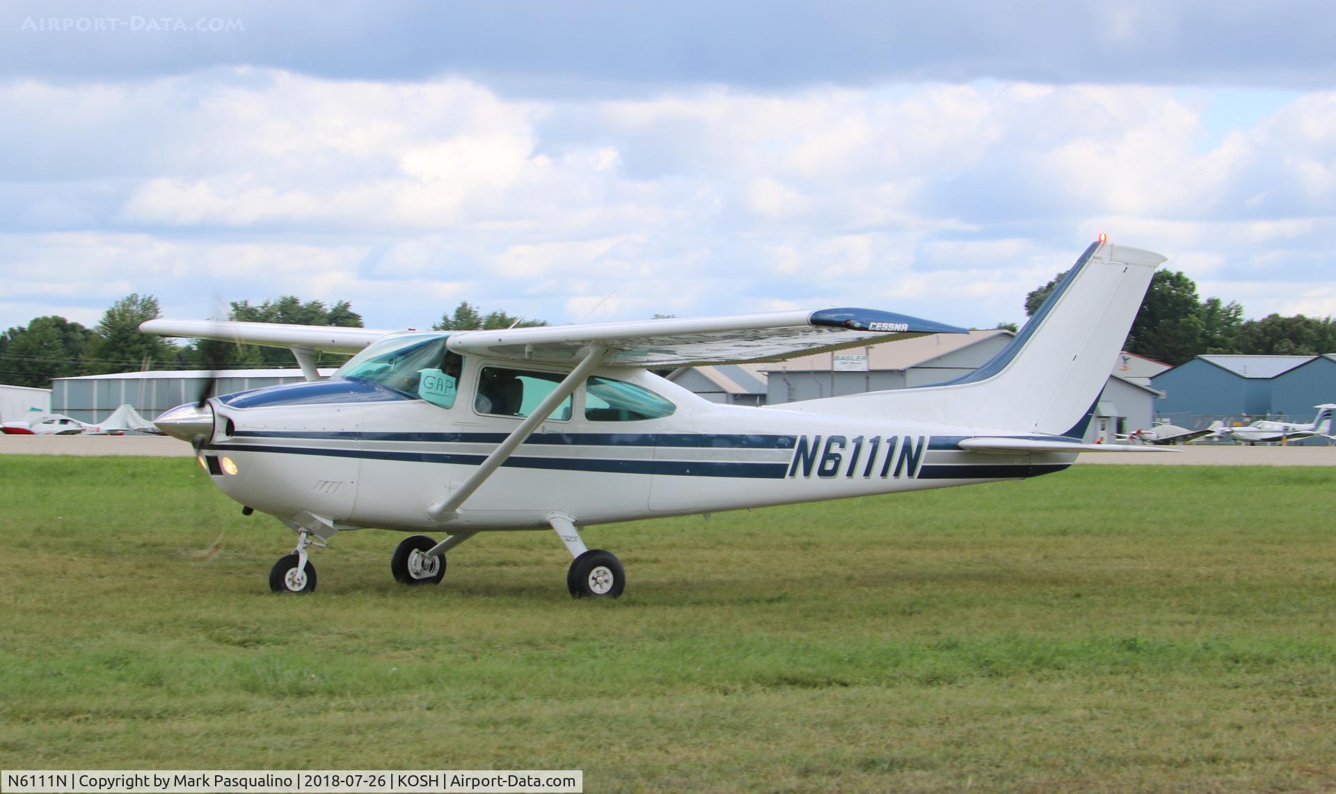N6111N, 1980 Cessna 182R Skylane C/N 18267788, Cessna 182R