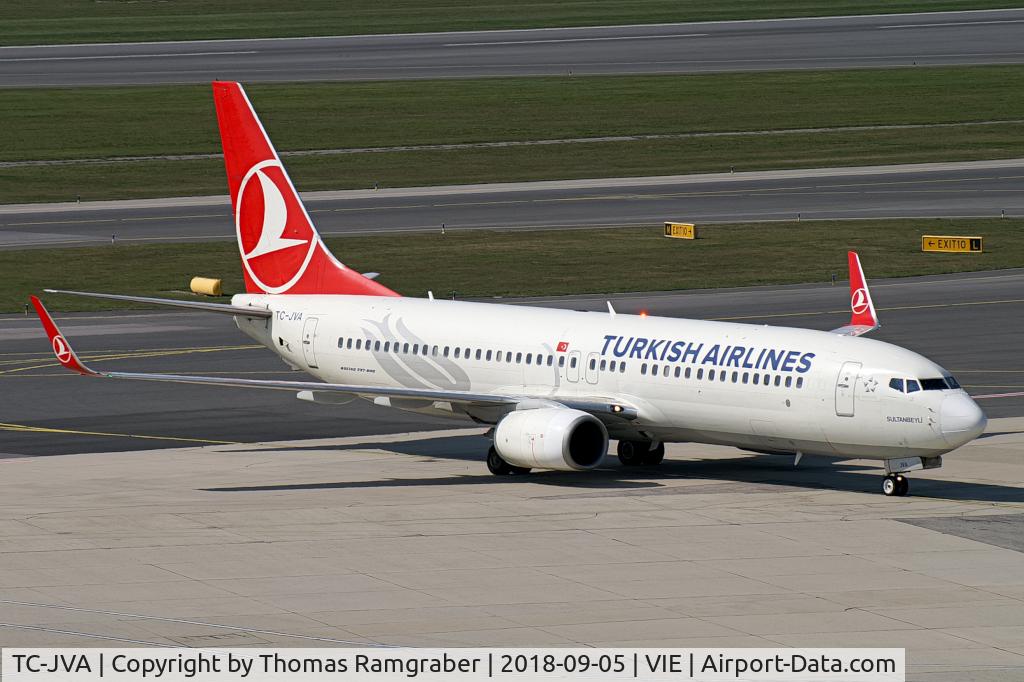 TC-JVA, 2014 Boeing 737-8F2 C/N 40988, Turkish Airlines Boeing 737-800