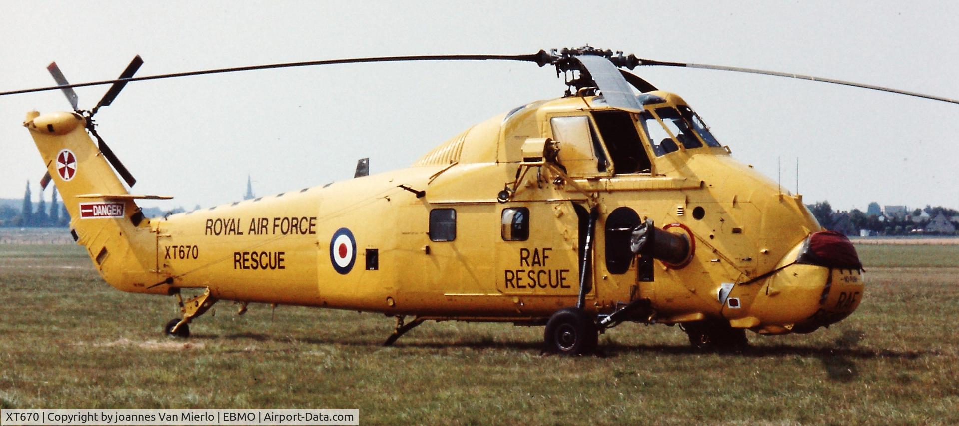 XT670, 1966 Westland Wessex HC.2 C/N WA538, Moorsele Belgium air show