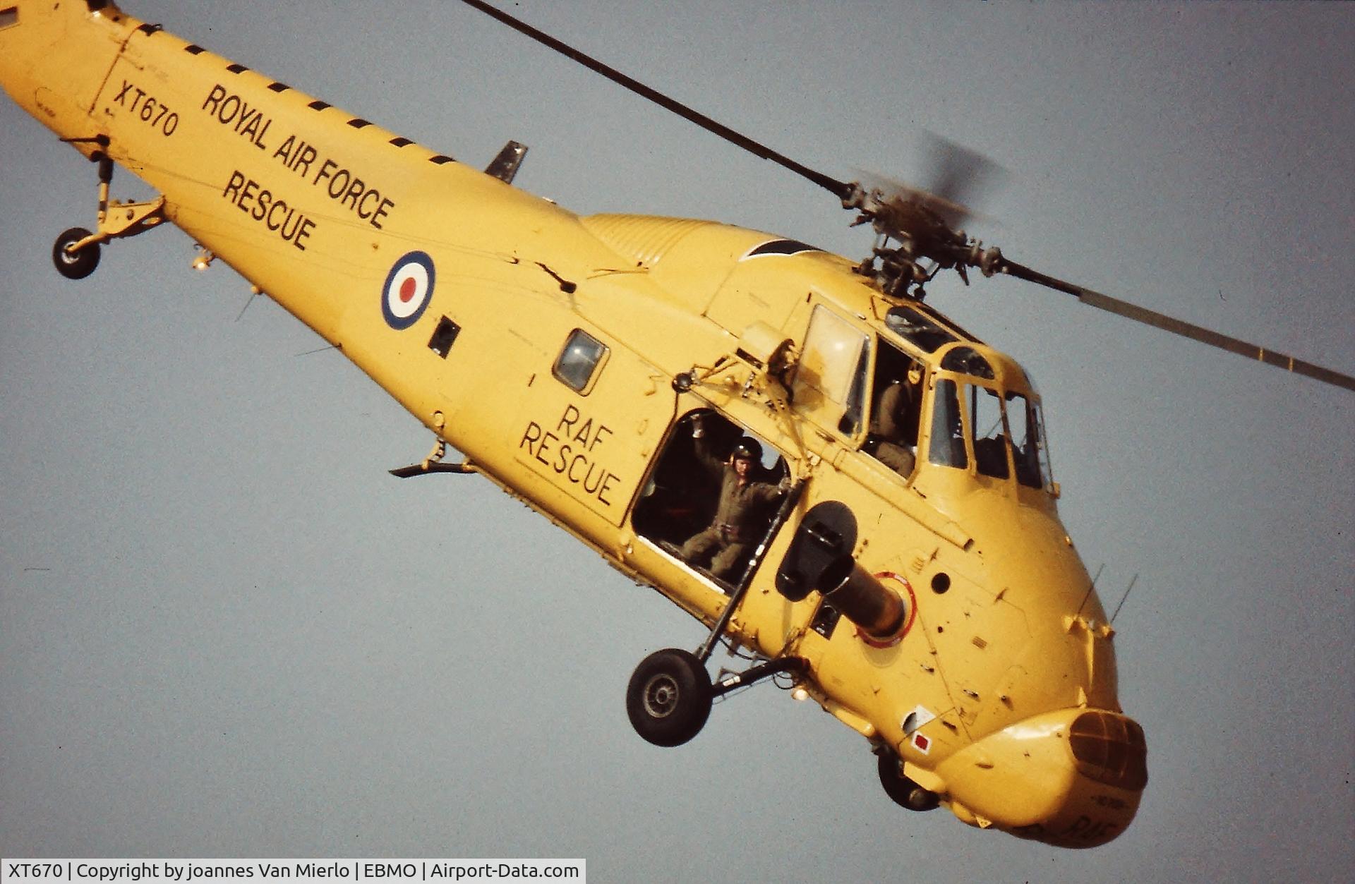 XT670, 1966 Westland Wessex HC.2 C/N WA538, Moorsele Belgium air show
