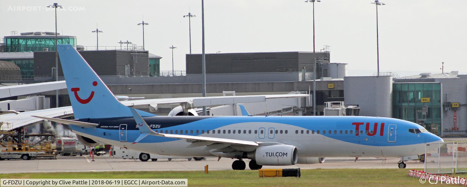 G-FDZU, 2011 Boeing 737-8K5 C/N 37253, Manchester Action