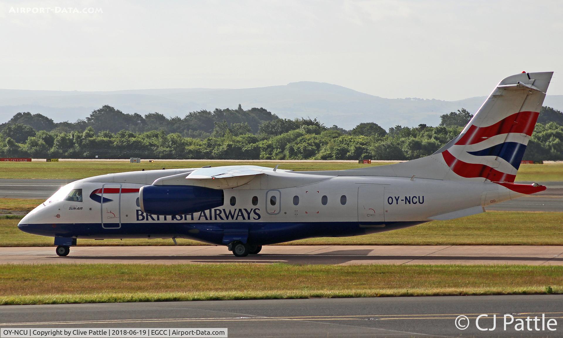 OY-NCU, 1999 Fairchild Dornier 328-300 328JET C/N 3122, Manchester