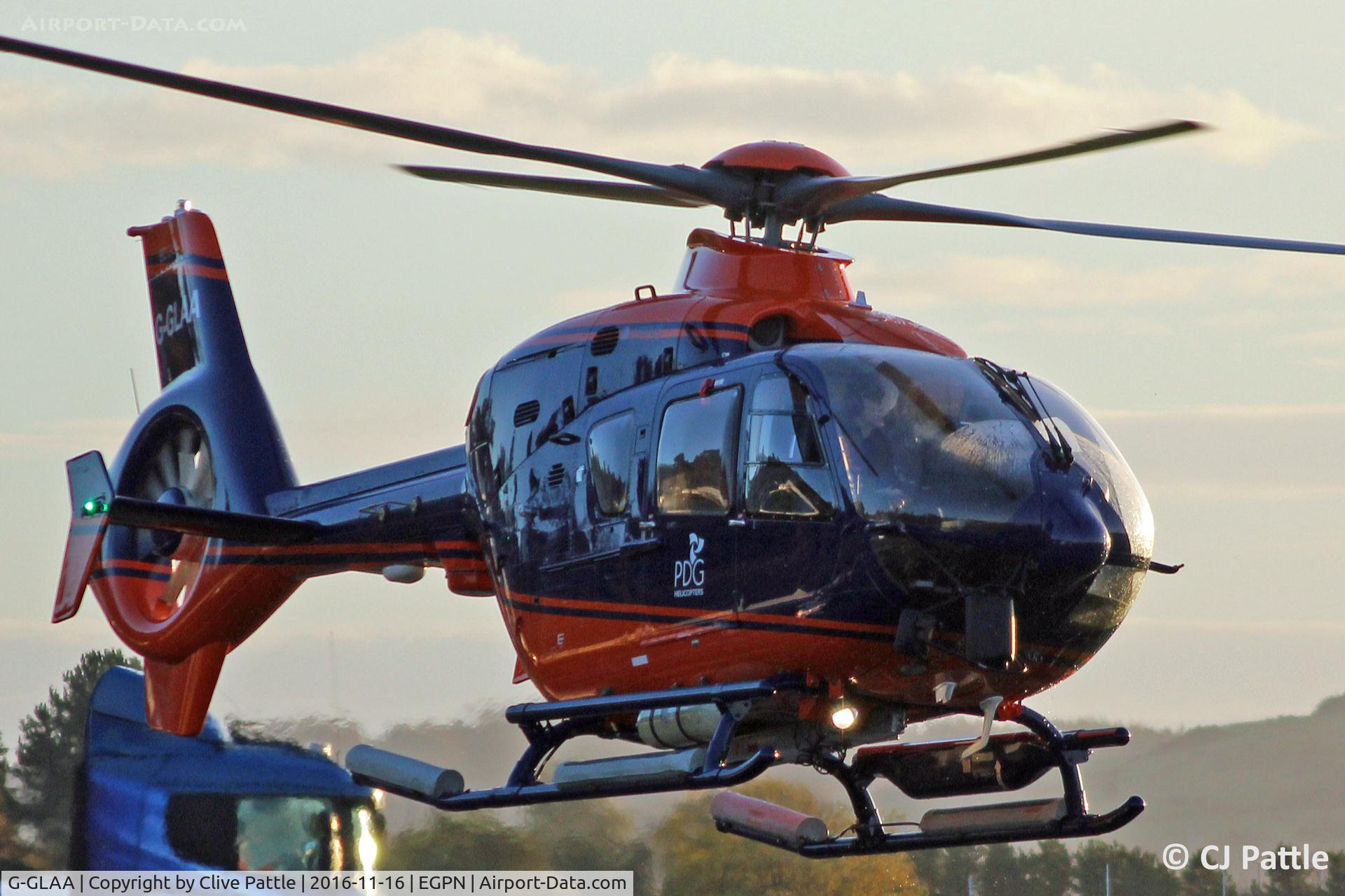 G-GLAA, 2015 Airbus Helicopters EC-135T-2+ C/N 1196, Dundee action