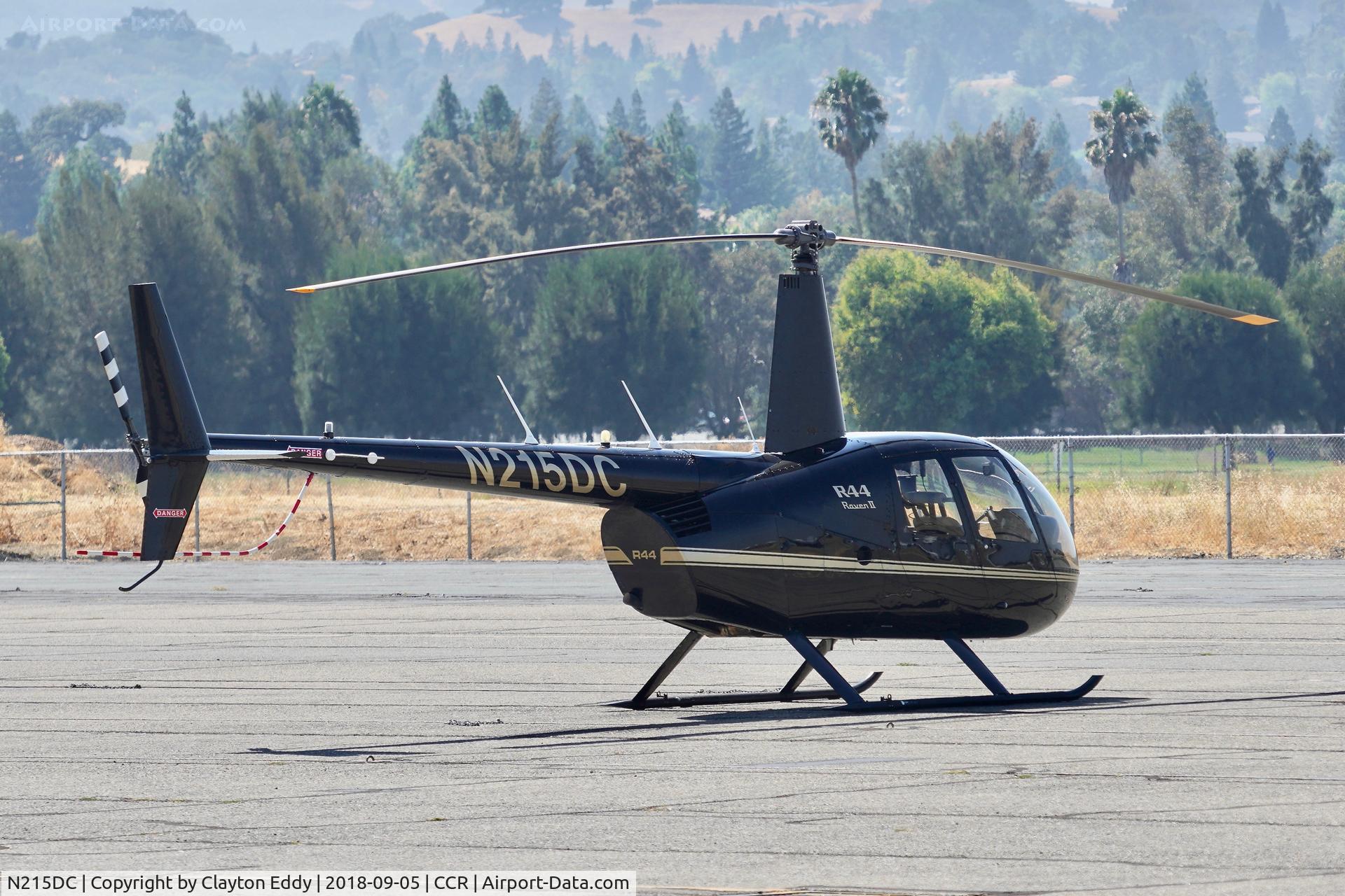 N215DC, 2012 Robinson R44 II C/N 13291, Buchanan Field Concord California 2018.