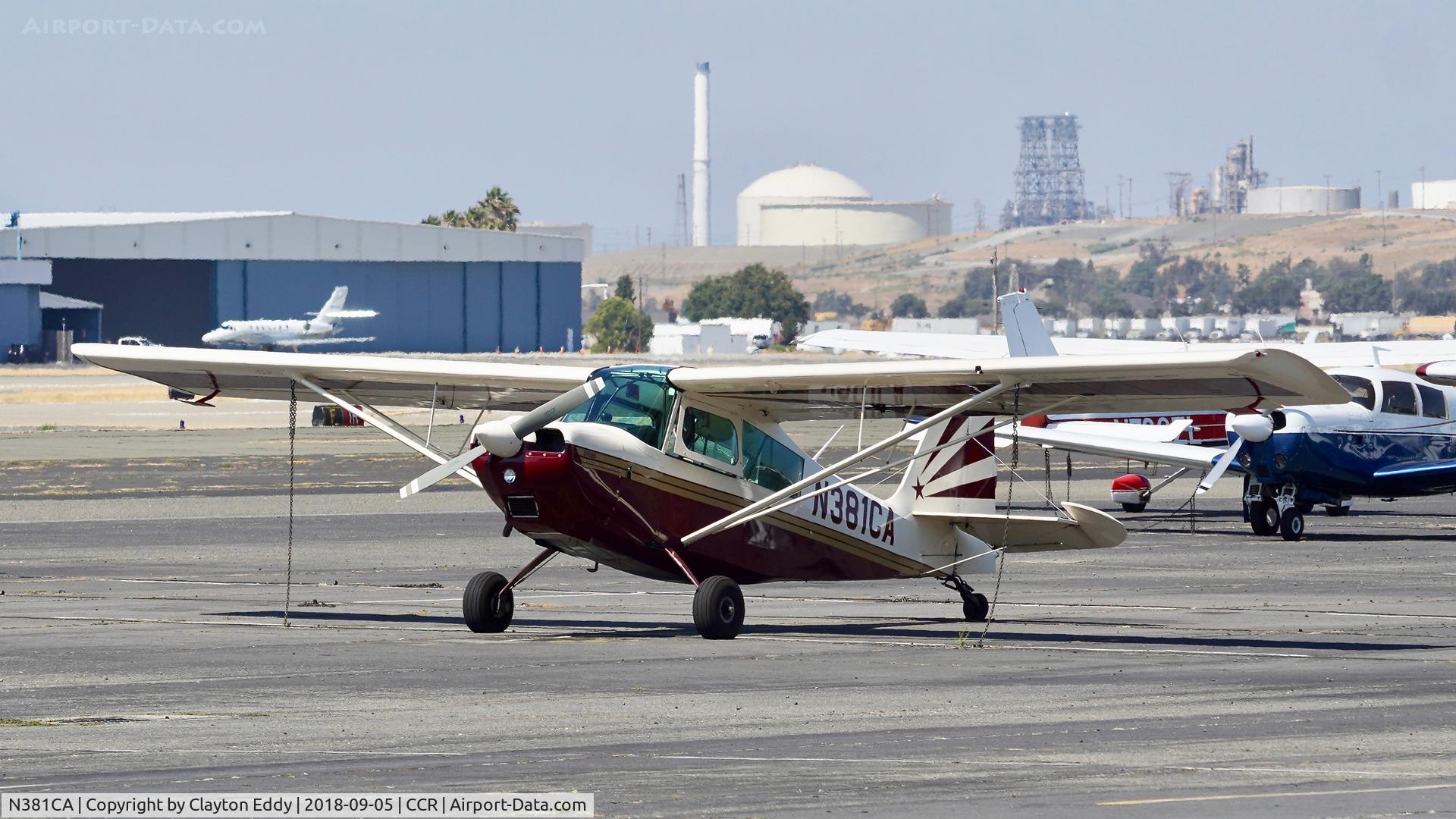 N381CA, 2004 American Champion 7GCBC C/N 1368-2004, Buchanan Field Concord California 2018.