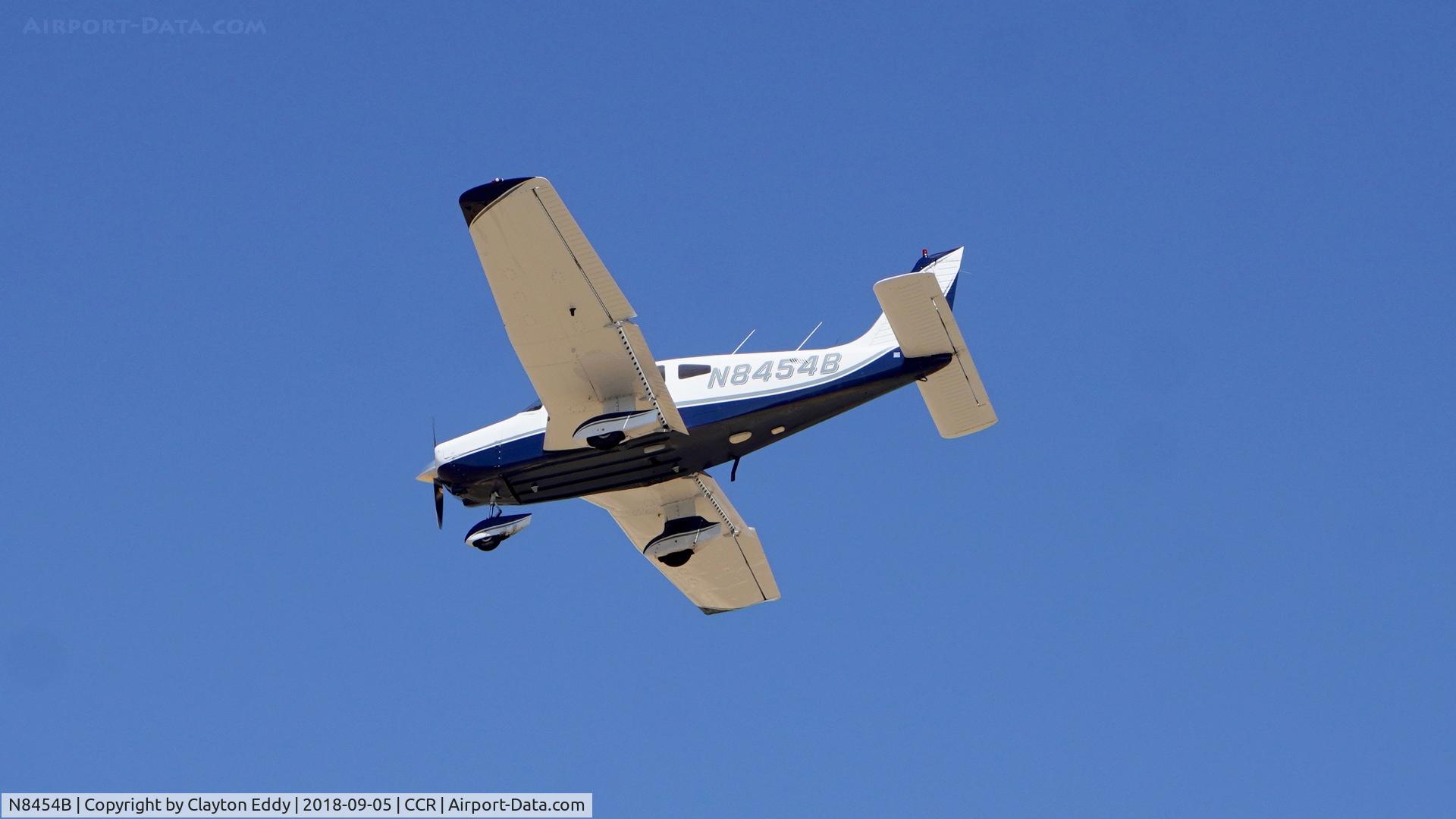 N8454B, 1981 Piper PA-28-161 C/N 28-8216047, Buchanan Field Concord California 2018.
