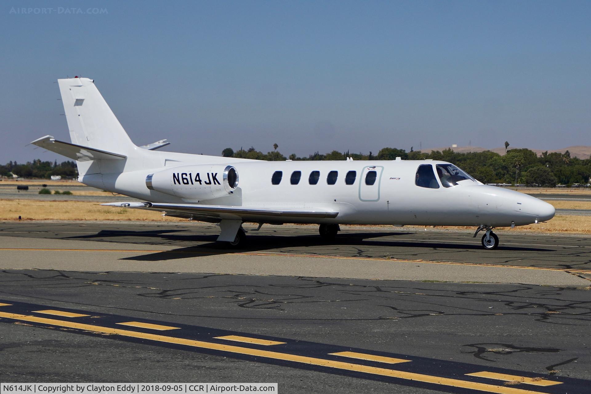 N614JK, 1984 Cessna S550 Citation IIS C/N S550-0018, Buchanan Field Concord California 2018.