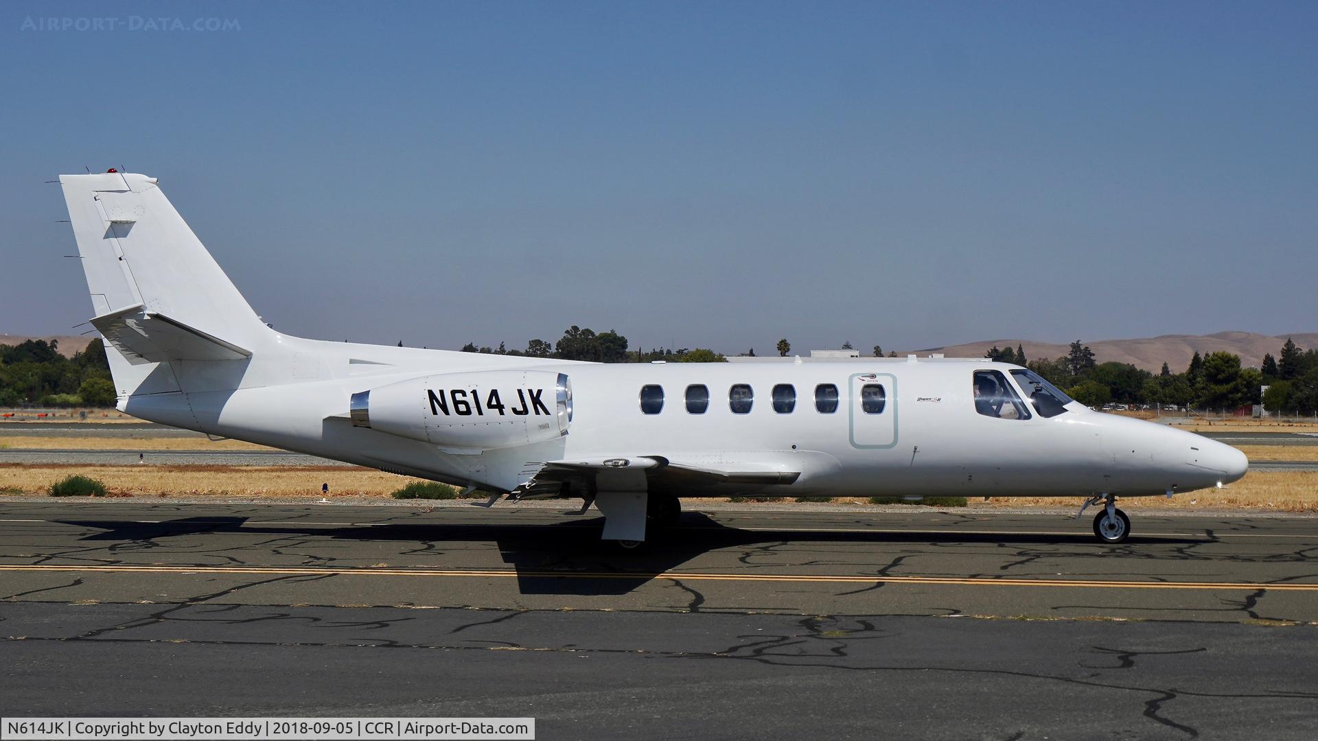 N614JK, 1984 Cessna S550 Citation IIS C/N S550-0018, Buchanan Field Concord California 2018.