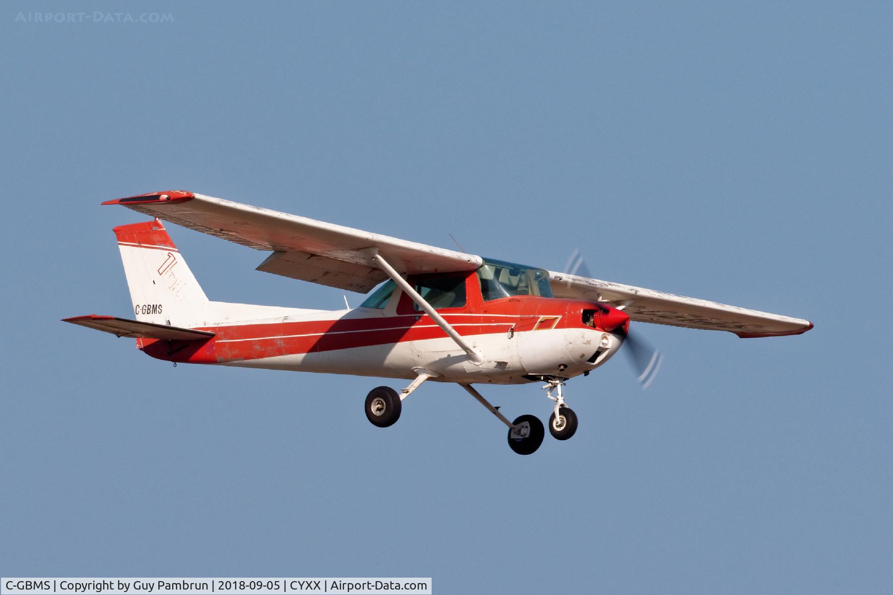 C-GBMS, 1973 Cessna 150L C/N 15074091, Landing
