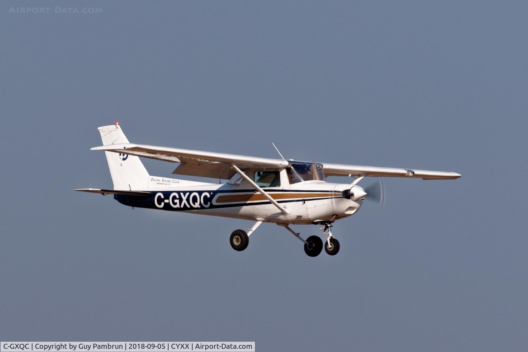 C-GXQC, 1977 Cessna 152 C/N 15279616, Landing