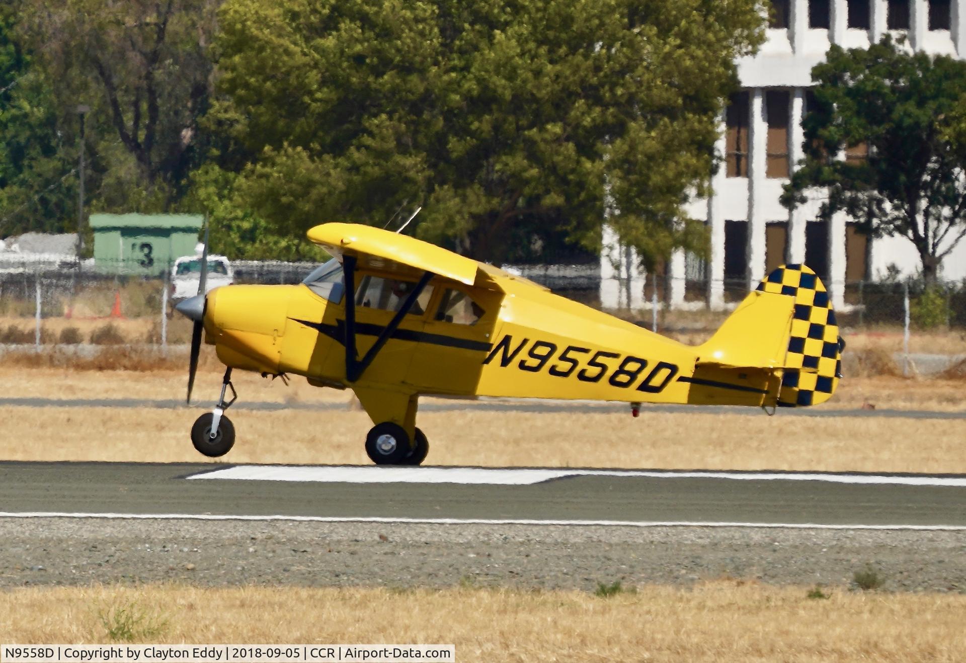N9558D, 1958 Piper PA-22-160 Tri Pacer C/N 22-6475, Buchanan Field Concord California 2018.