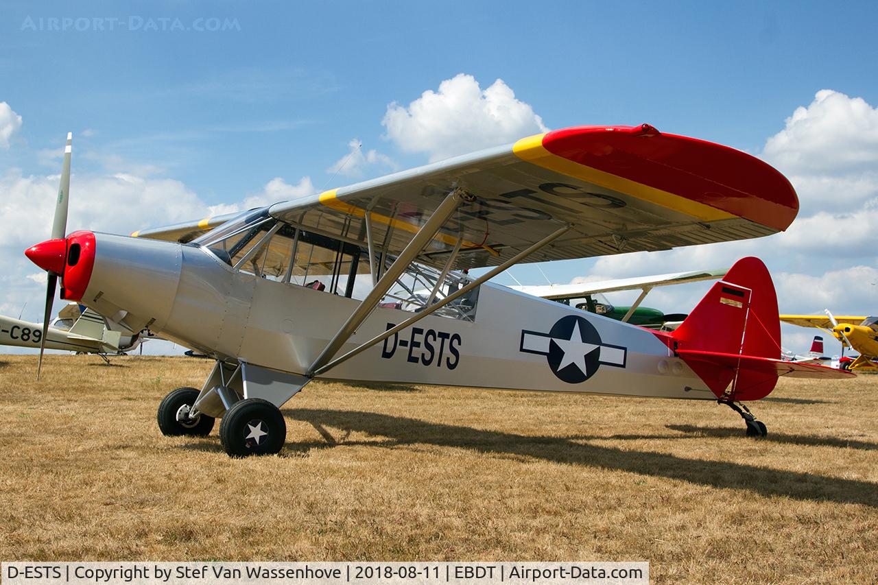 D-ESTS, 1962 Piper PA-18-150 Super Cub Super Cub C/N 18-7893, at Schaffen-Diest